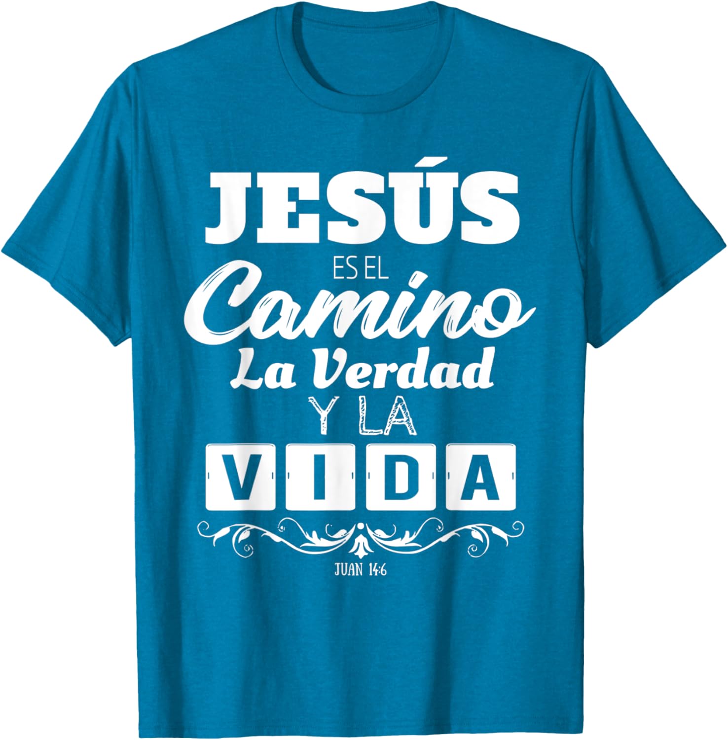 Jesus Is The Way Truth Life Christian Quotes T-Shirt for Believers - 10