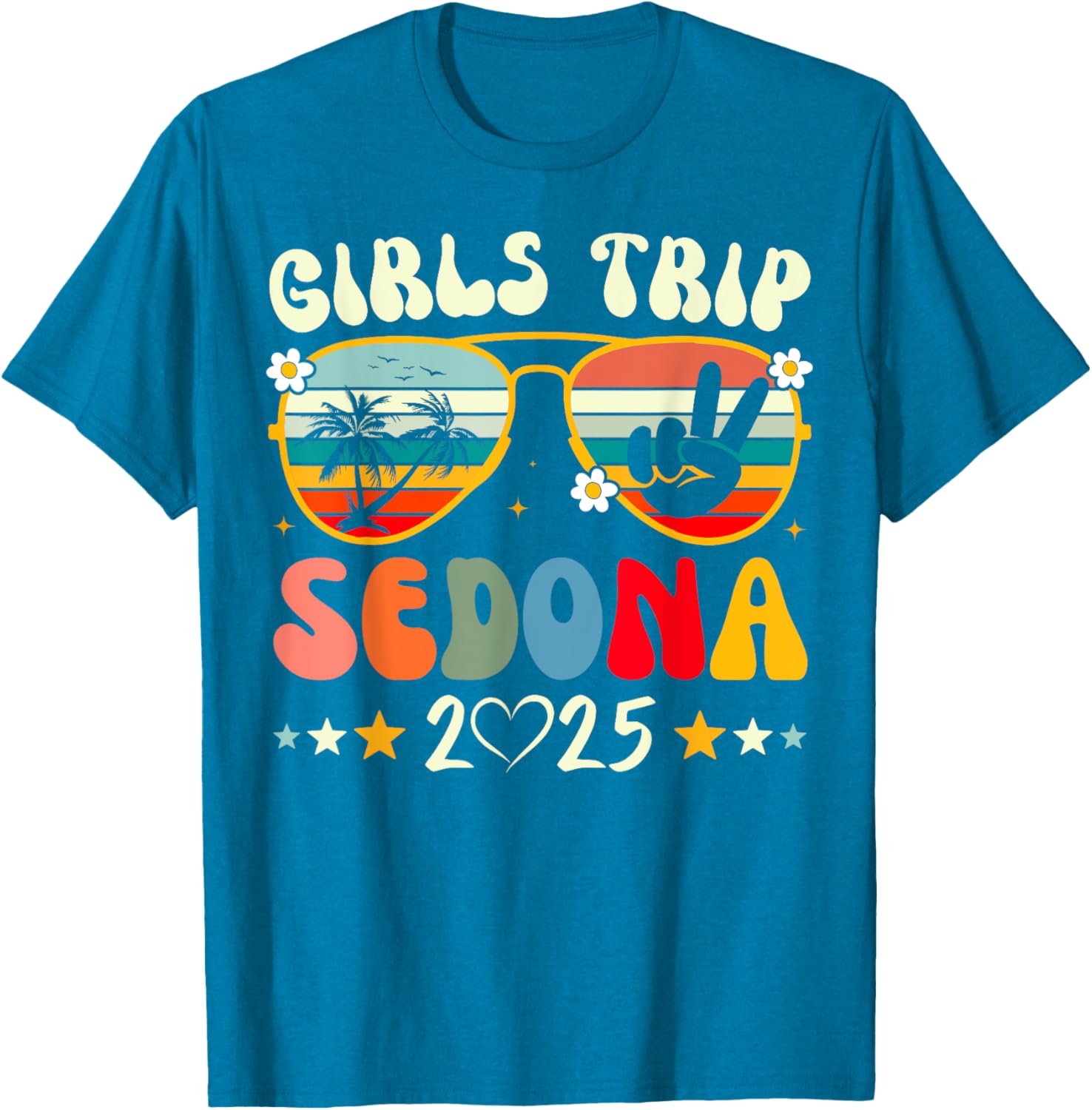 Girls Trip Sedona 2025 Summer Vacation Matching T-Shirt for Fun Times - 10