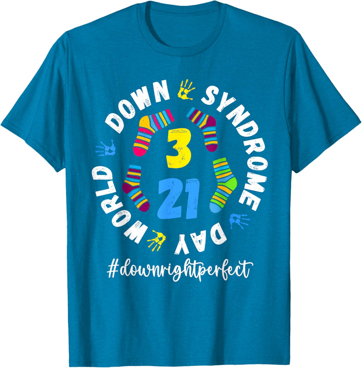 Celebrate World Down Syndrome Day with Our 321 Awareness T-Shirt for All Ages - 5