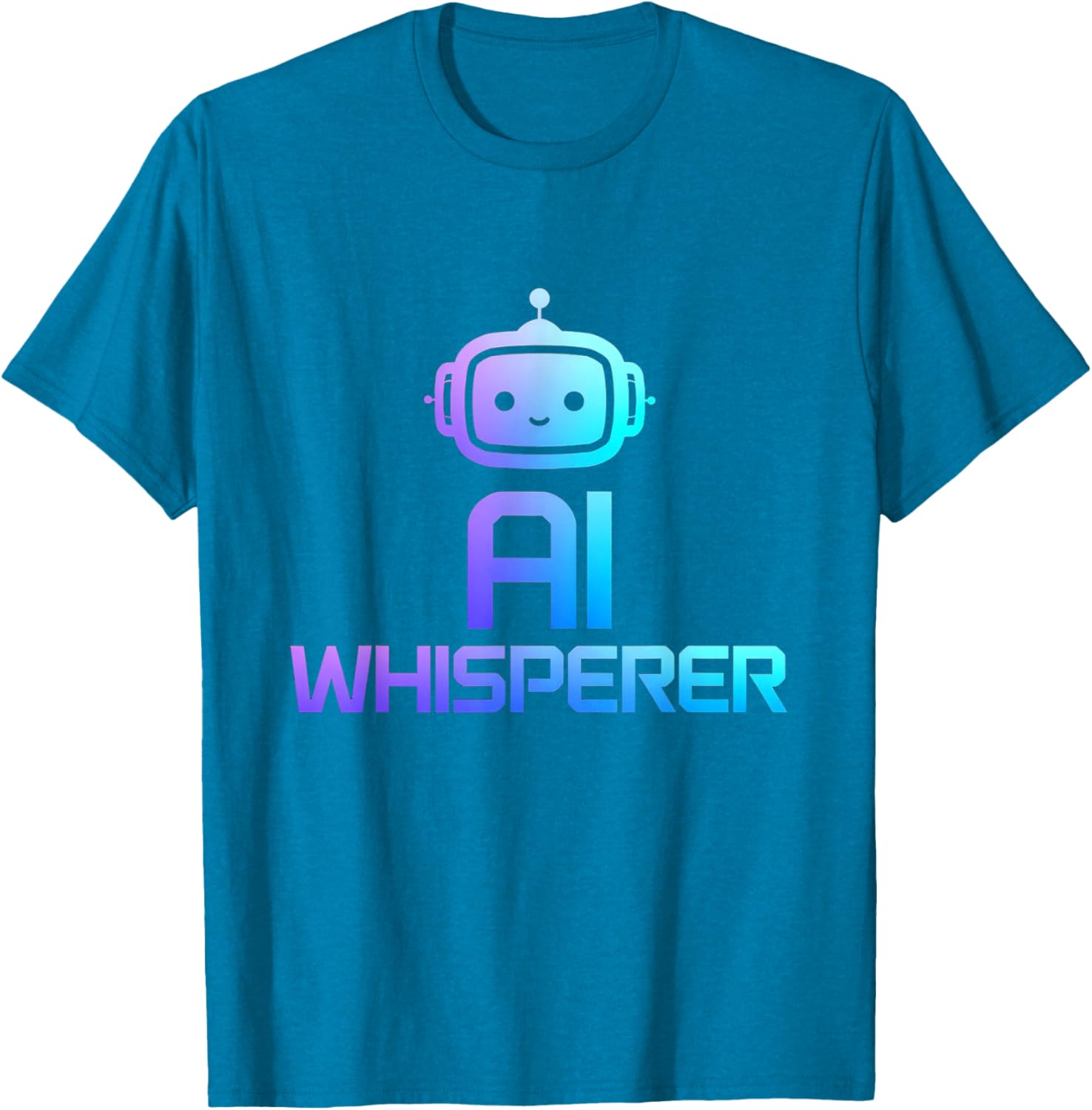 Geeky Tech AI Whisperer T-Shirt - Fun Artificial Intelligence Apparel - 5