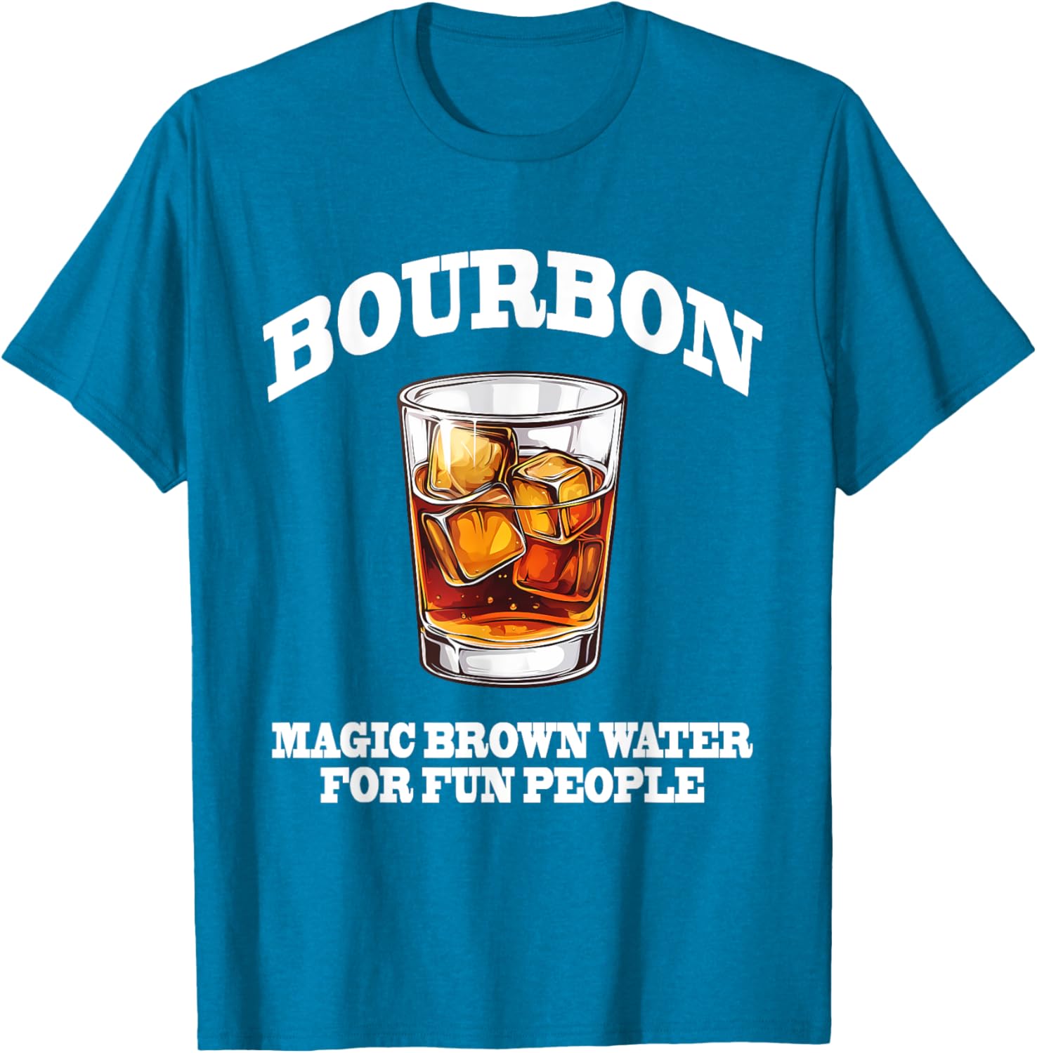 Funny Bourbon Magic Brown Water T-Shirt for Bourbon Lovers and Friends - 8