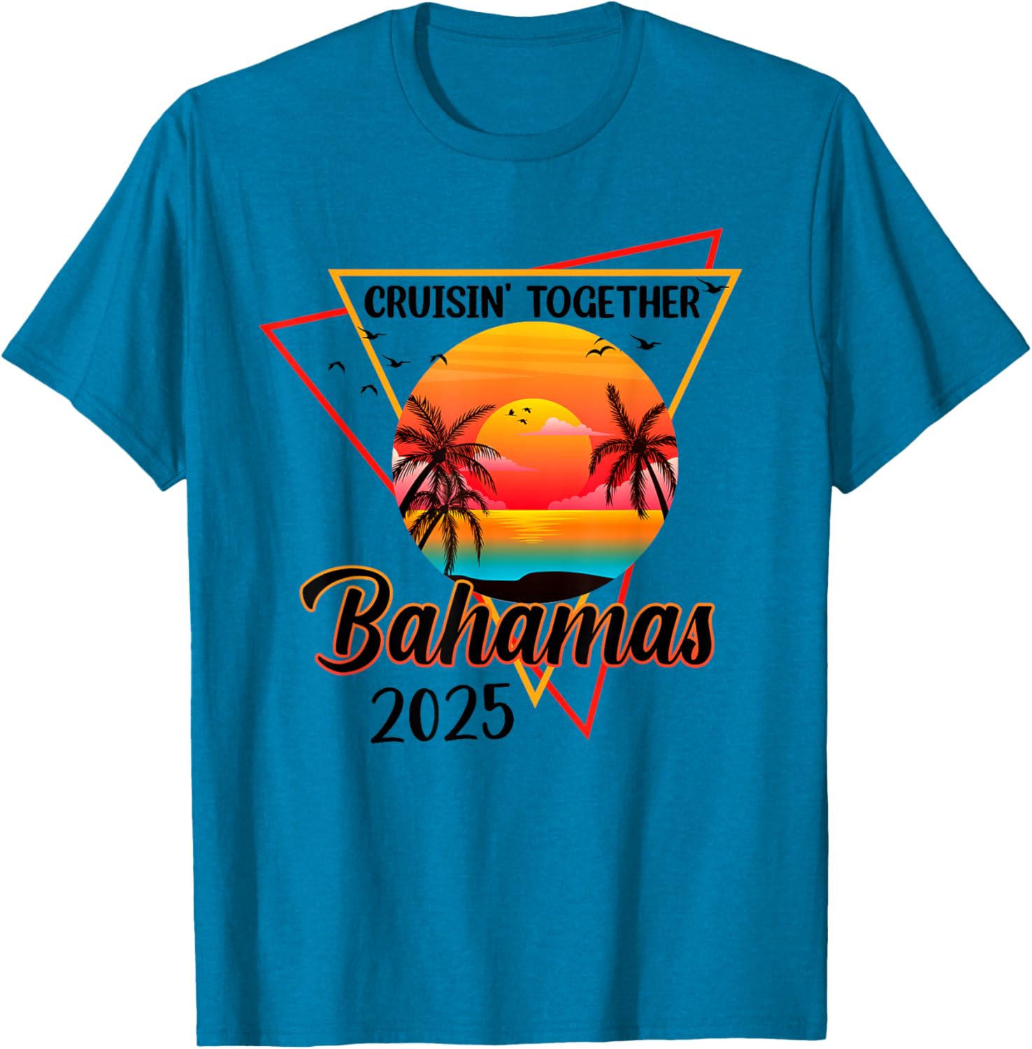 Cruisin Together Bahamas 2025 Family Vacation T-Shirt for Fun Memories - 11
