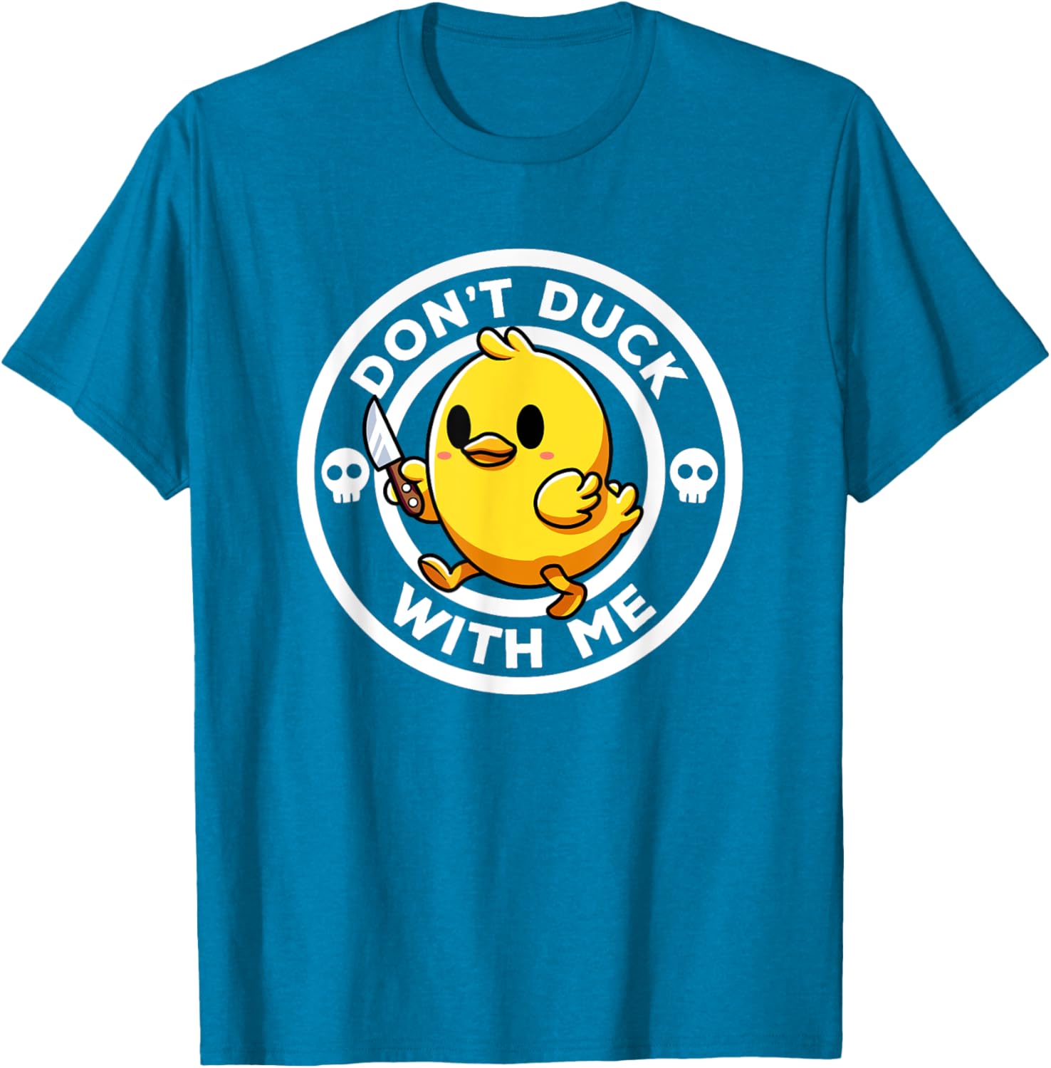 Funny Rubber Duck T-Shirt for Duck Lovers - Don't Duck With Me Design - 15