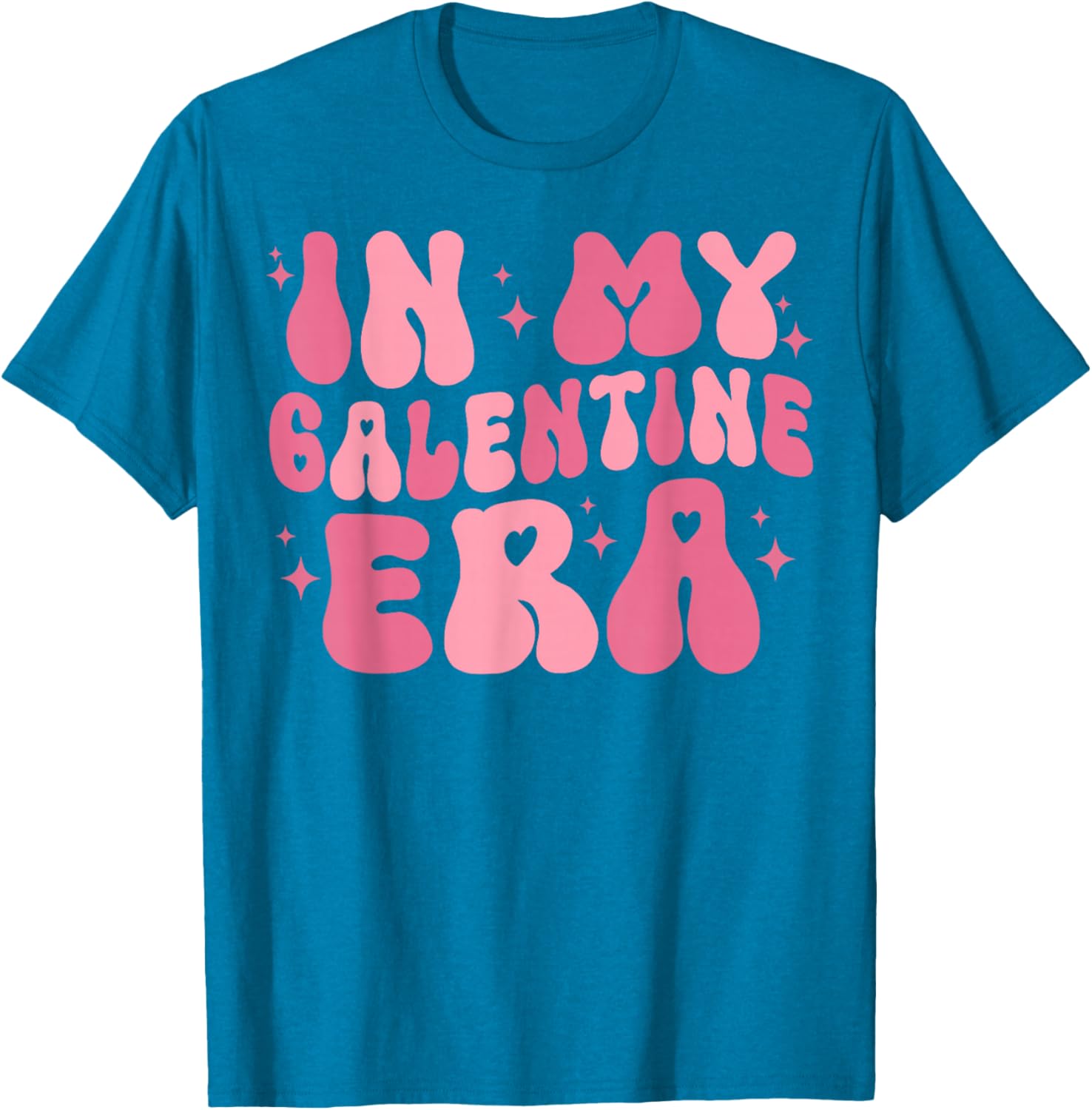 Funny Galentine's Day Retro Tee for Men and Women, Black, Small - 7