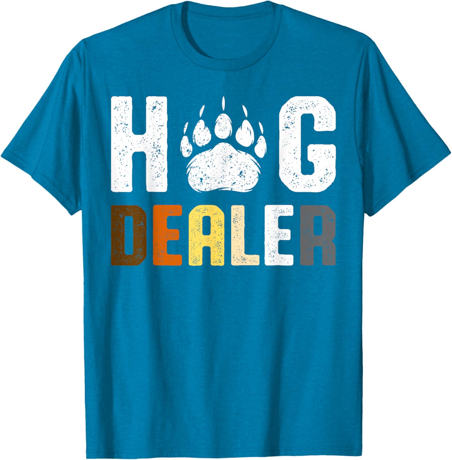 Funny Retro Gay Bear Pride Hug Dealer T-Shirt for LGBTQ+ Enthusiasts - 12