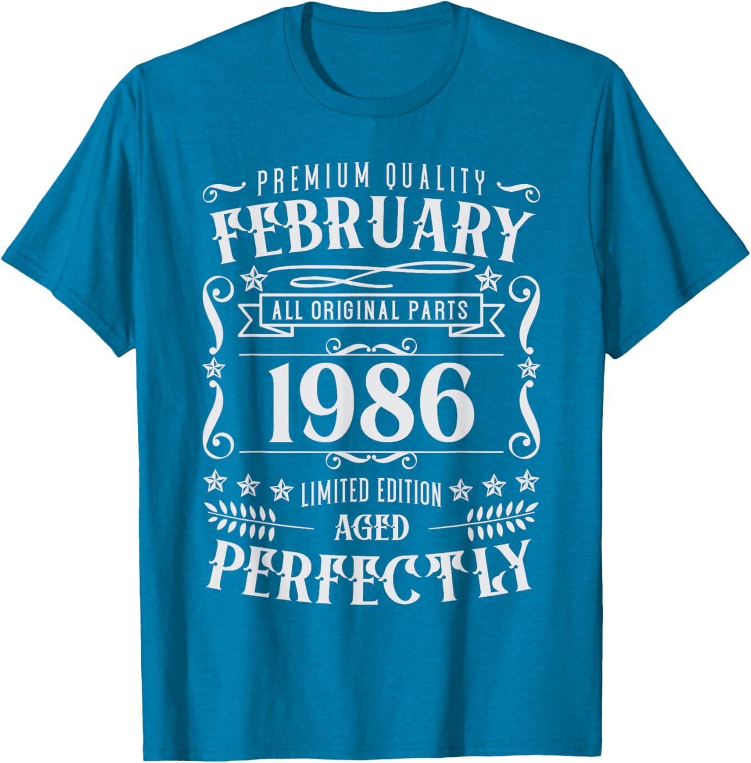 39th Birthday Legends Born in February 1986 T-Shirt for Celebrations - 16