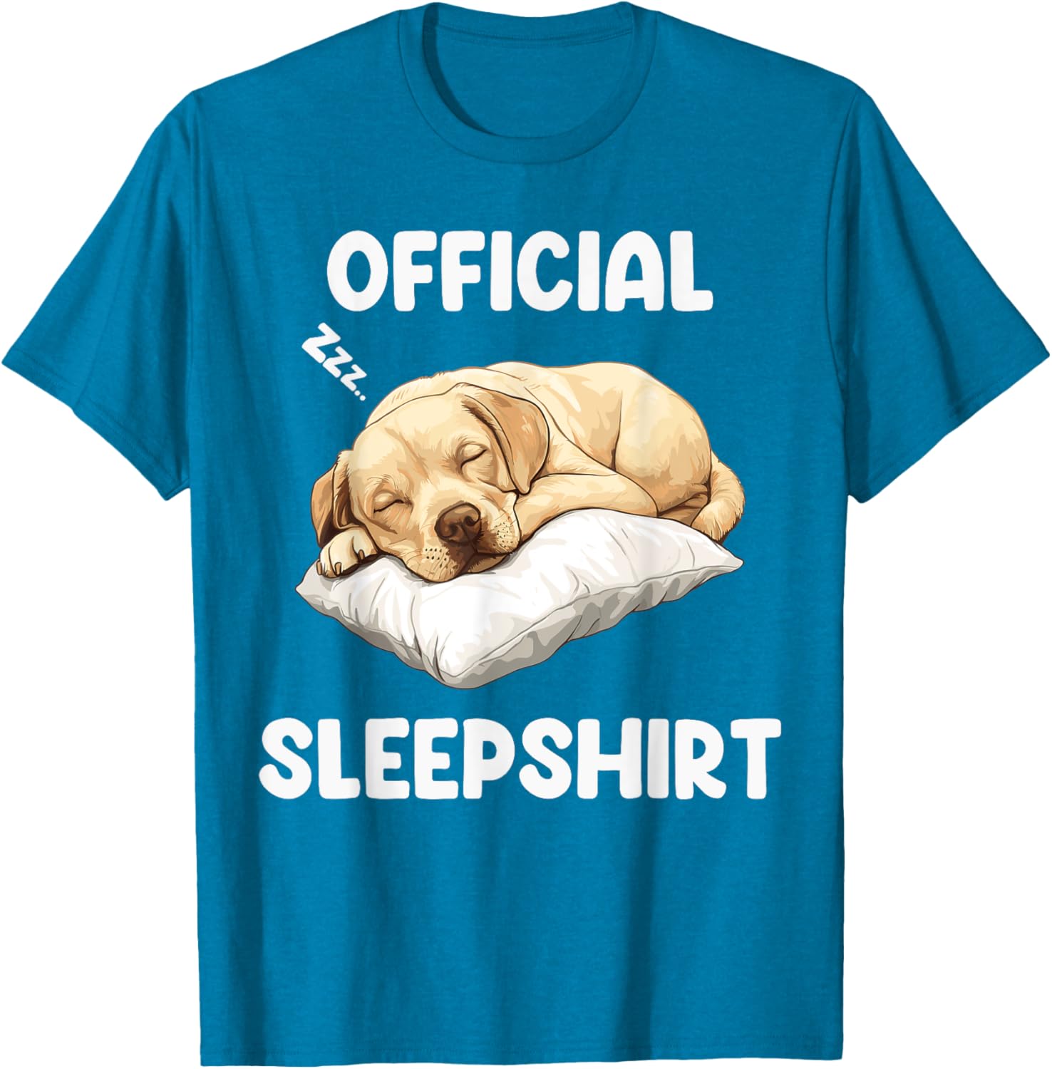 Funny Labrador Sleepshirt for Dog Lovers Comfortable Sleepwear T-Shirt - 8
