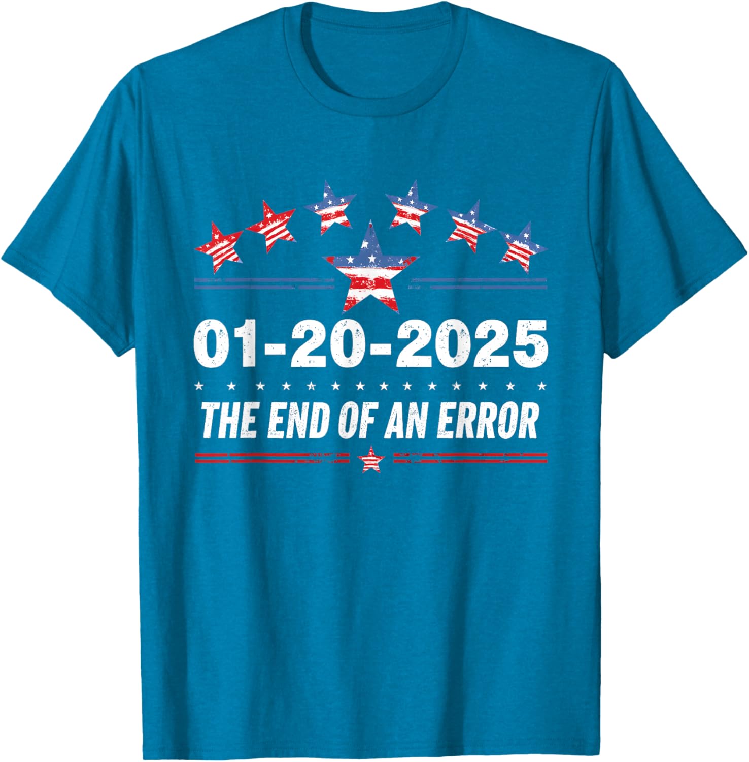 Patriotic Change 2025 Graphic Tee for Adults - Classic Fit, Crew Neck - 6