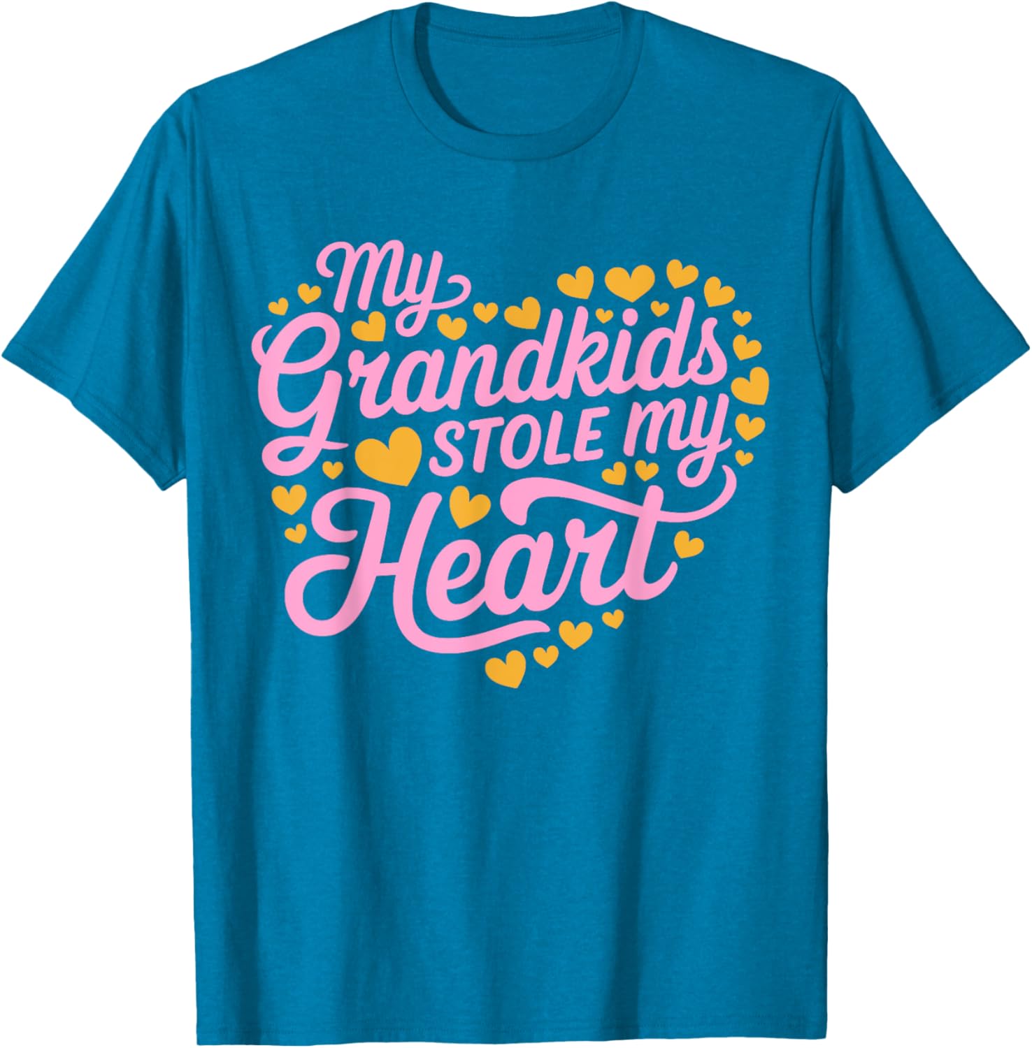 My Grandkids Stole My Heart T-Shirt for Grandma and Nana Lovers - 19