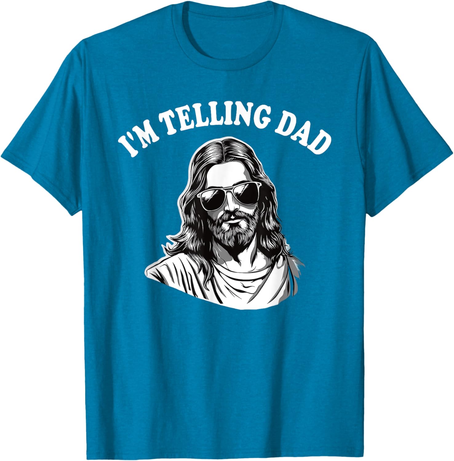 Funny Christian Jesus Meme Dad T-Shirt for Religious Humor Lovers - 3