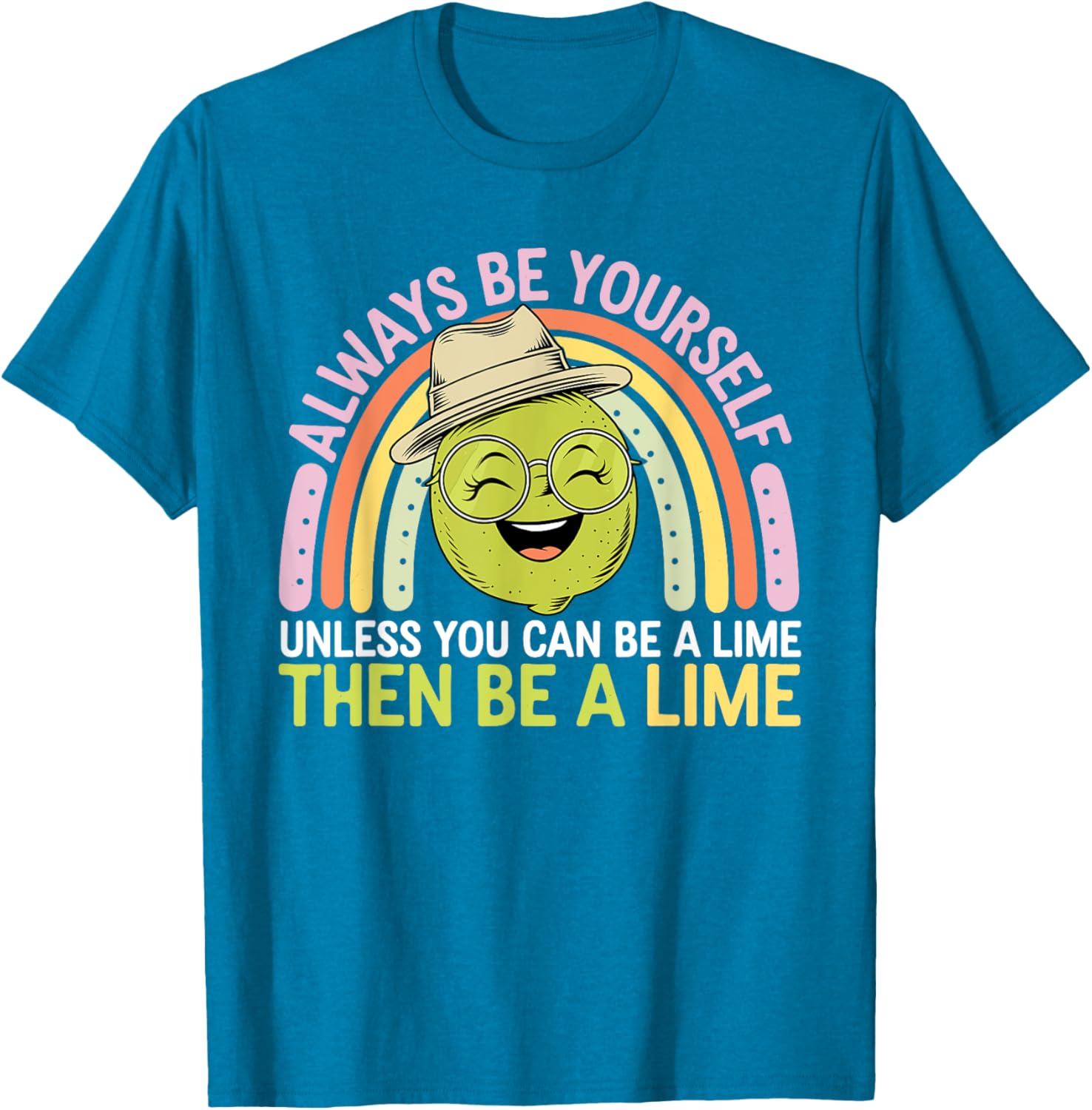 Cute Lime Vintage T-Shirt with Funny Sarcastic Jokes for Lime Lovers - 23
