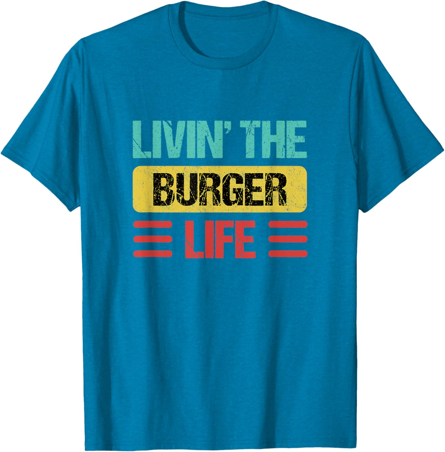 Funny Burger Name T-Shirt for Food Lovers - Casual Wear Tee - 11