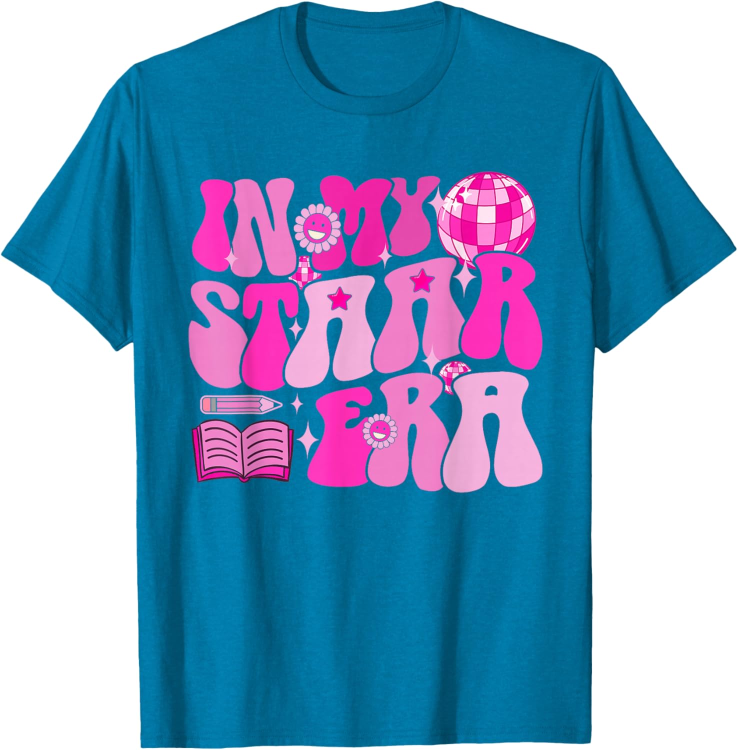 Motivational STAARe Teacher Student T-Shirt for Testing Day Fun - 9