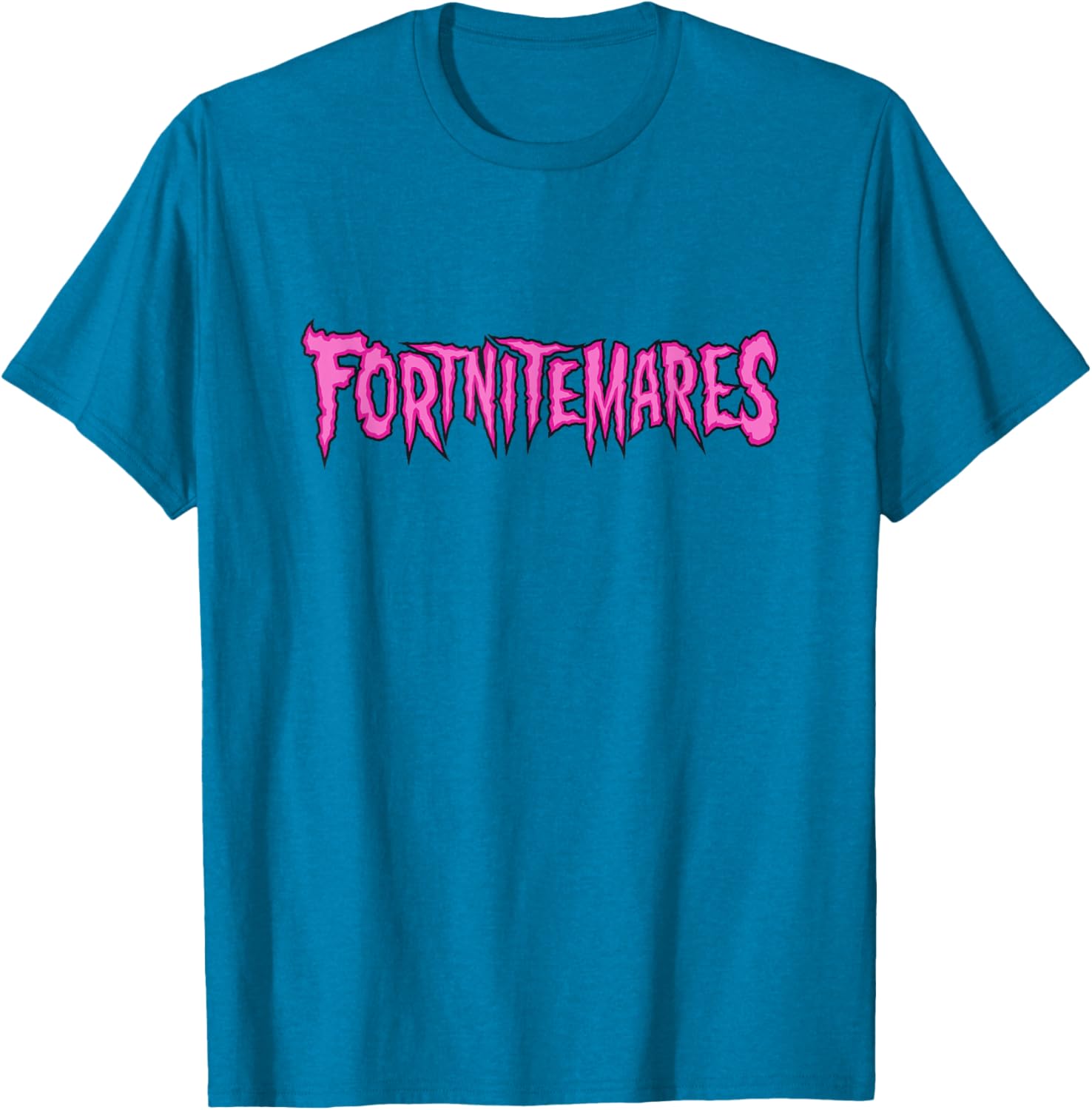 Fortnite Halloween Fortnitemares Creepy Horror Movie Logo T-Shirt - 13
