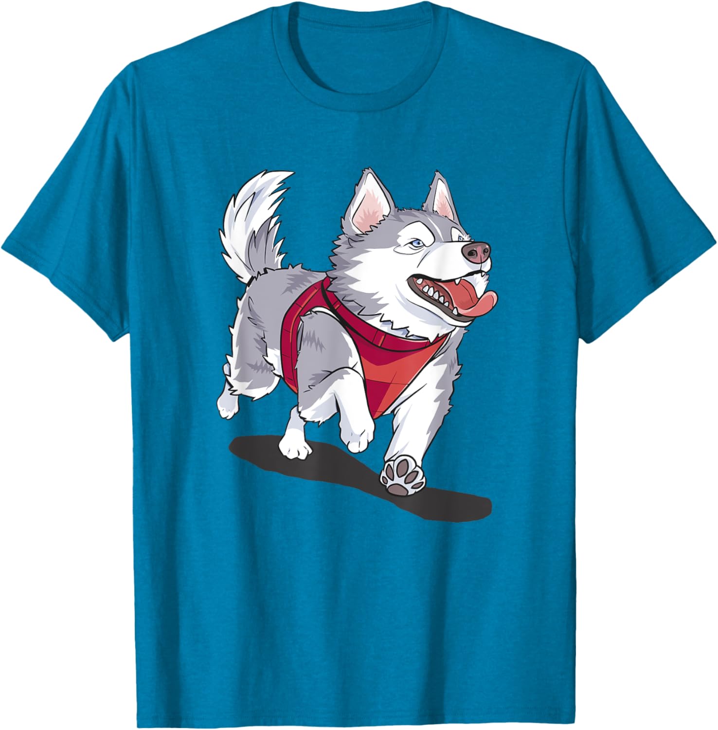 Iditarod Race Siberian Husky Mushing T-Shirt for Dog Lovers - 14