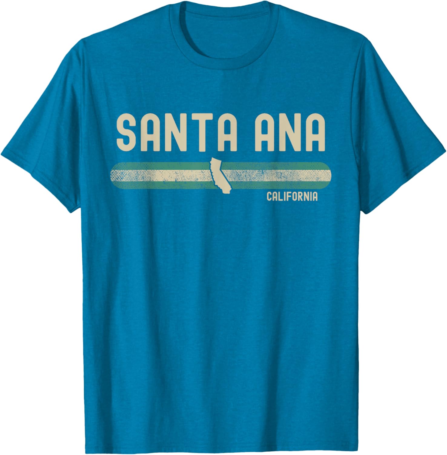 Santa Ana CA 80s Style T-Shirt for Fun Travel & Fashion Enthusiasts - 11