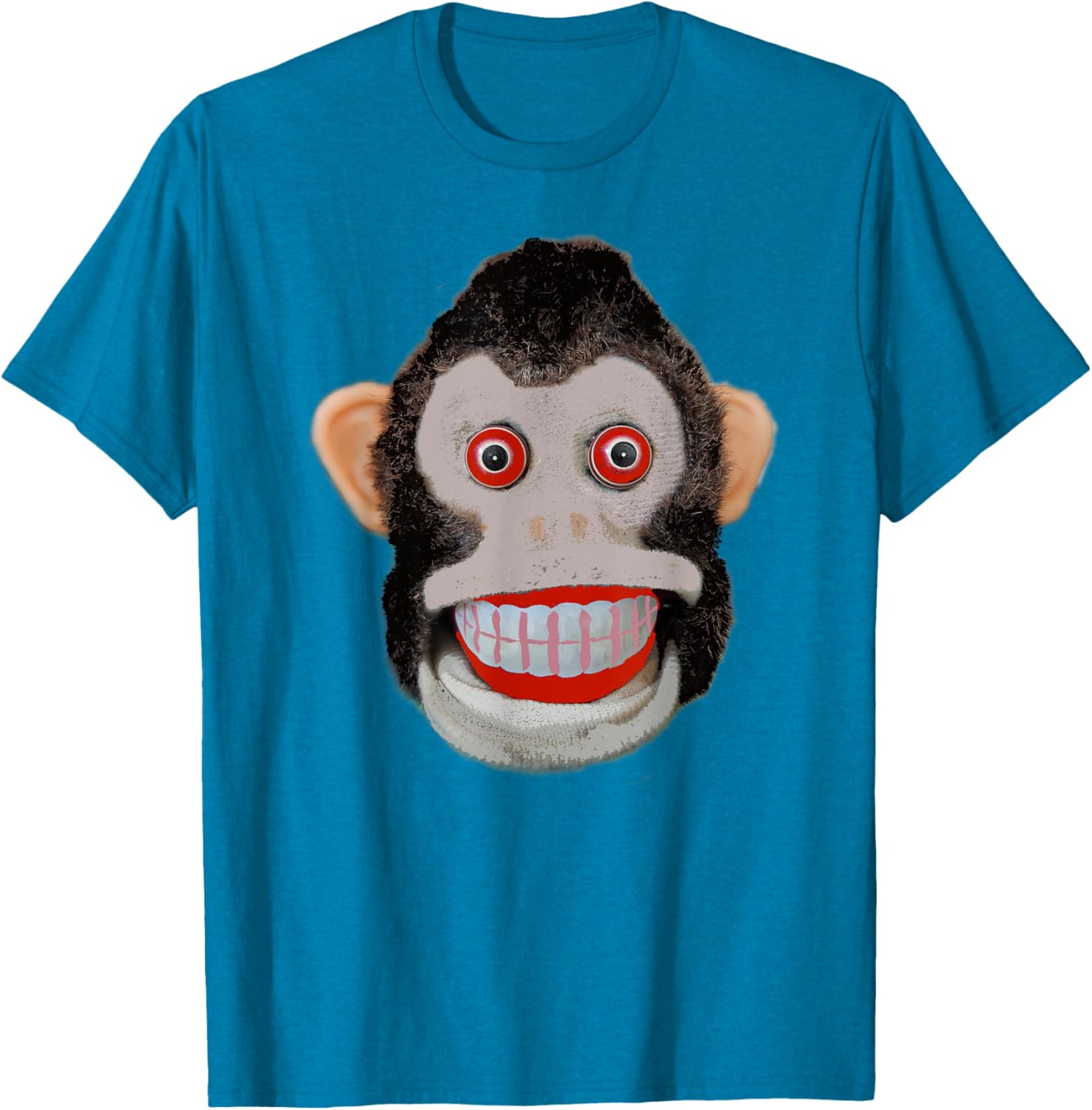 Vintage Cymbal Chimp Toy T-Shirt - Jolly Monkey Retro Style Apparel - 7