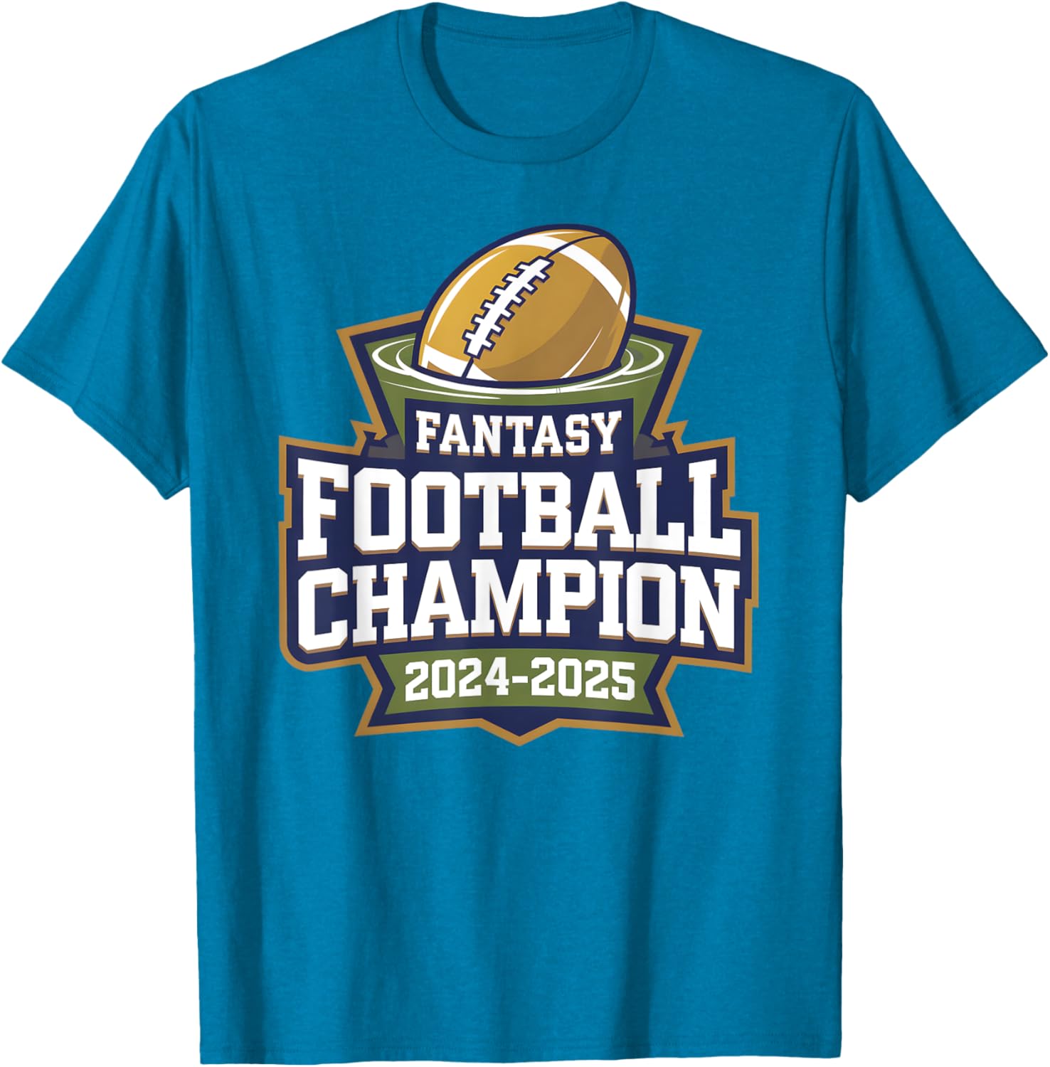 Fantasy Football Champion T-Shirt for Men and Boys 2024-2025 - 4