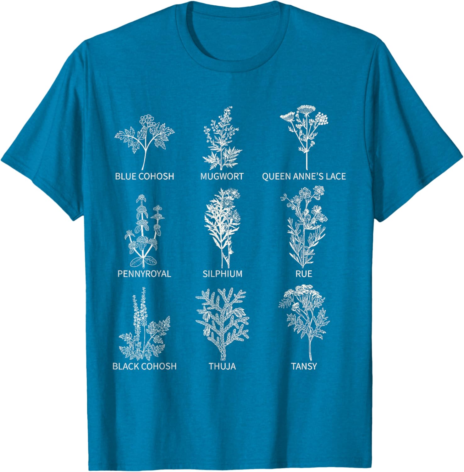 Vintage Botanical Wildflower T-Shirt for Feminist Empowerment Style - 10
