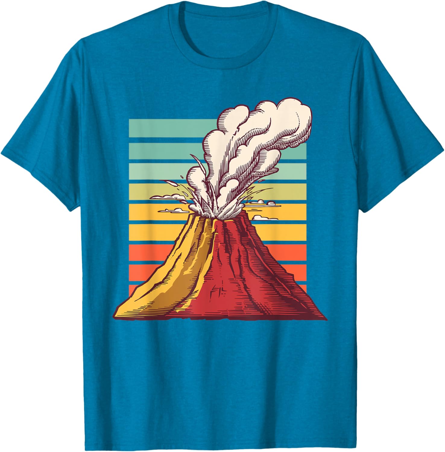 Cool Volcano Art T-Shirt for Men, Women, and Kids - Perfect for Geology Lovers - 22