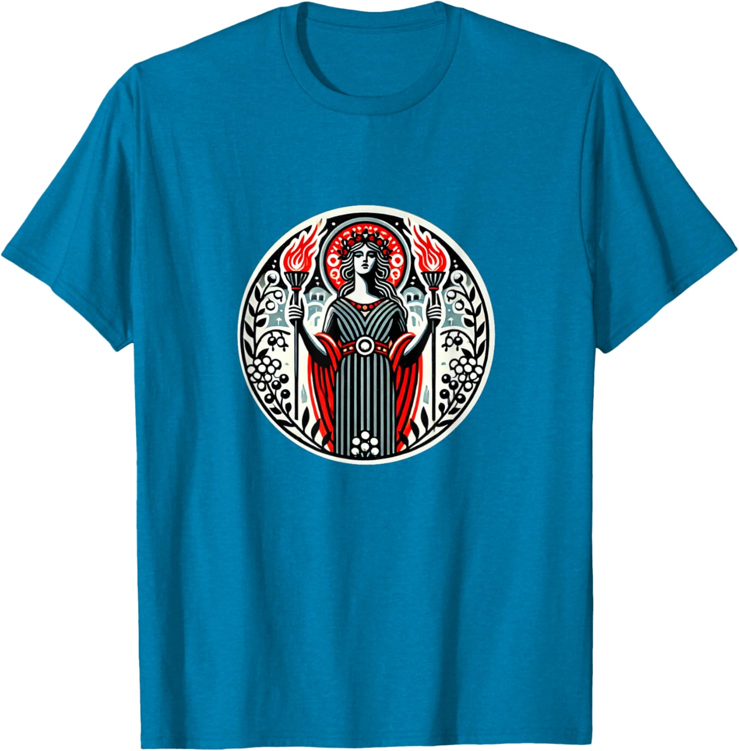 Hecate Goddess Illustration Crone T-Shirt for Unique Style Lovers - 9