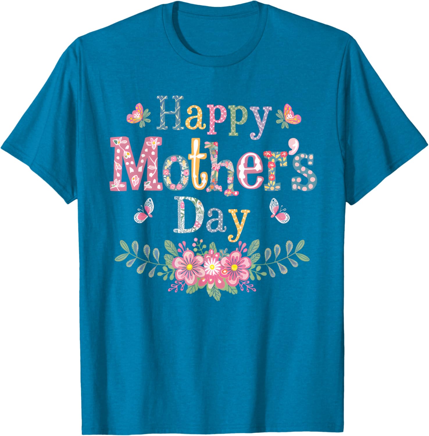 Cute Wildflowers T-Shirt for Mom and Grandma Happy Mother's Day 2025 - 2
