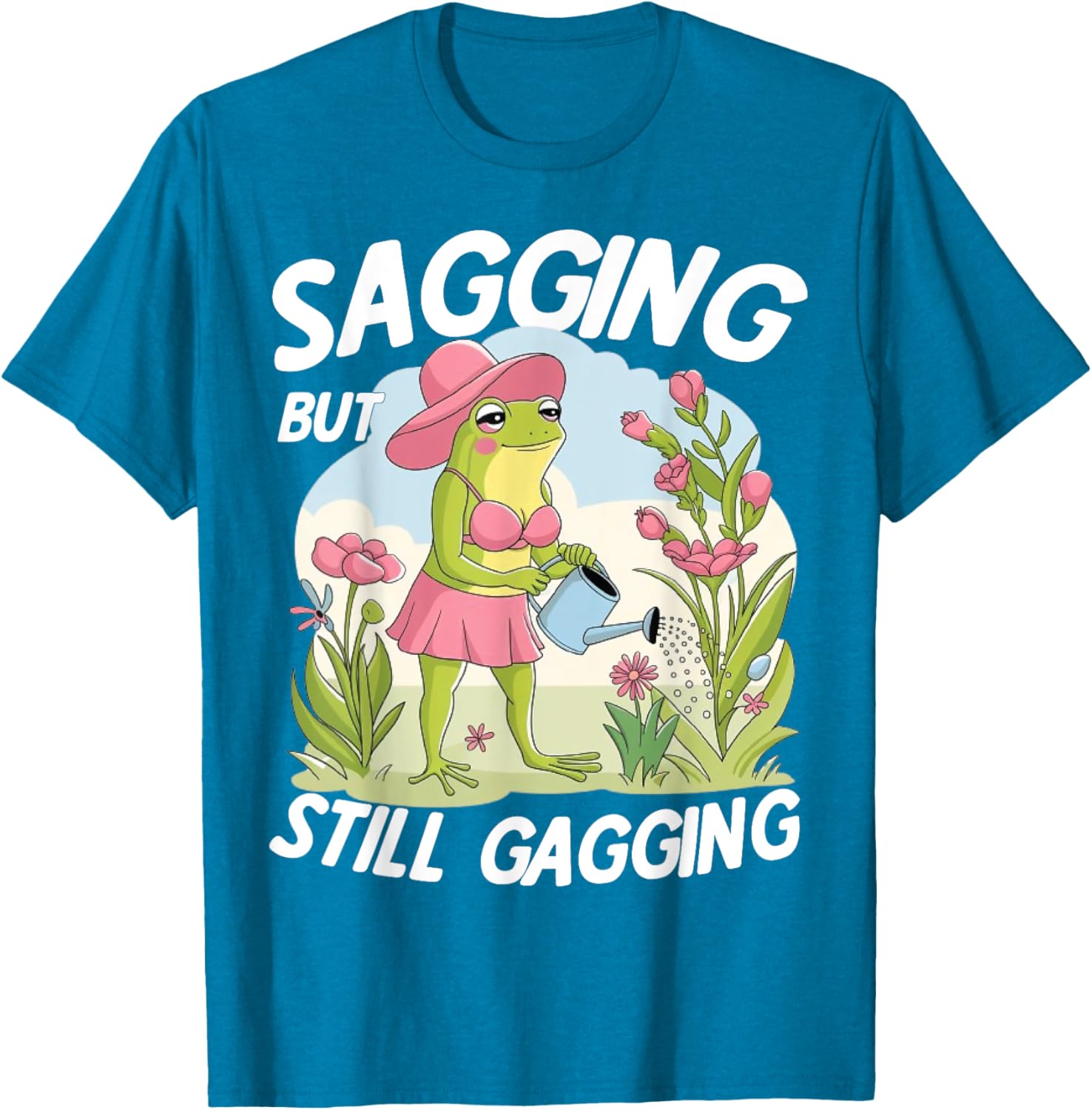 Funny Frog Meme T-Shirt for Gagging Humor Lovers - Stylish and Comfy Apparel - 1