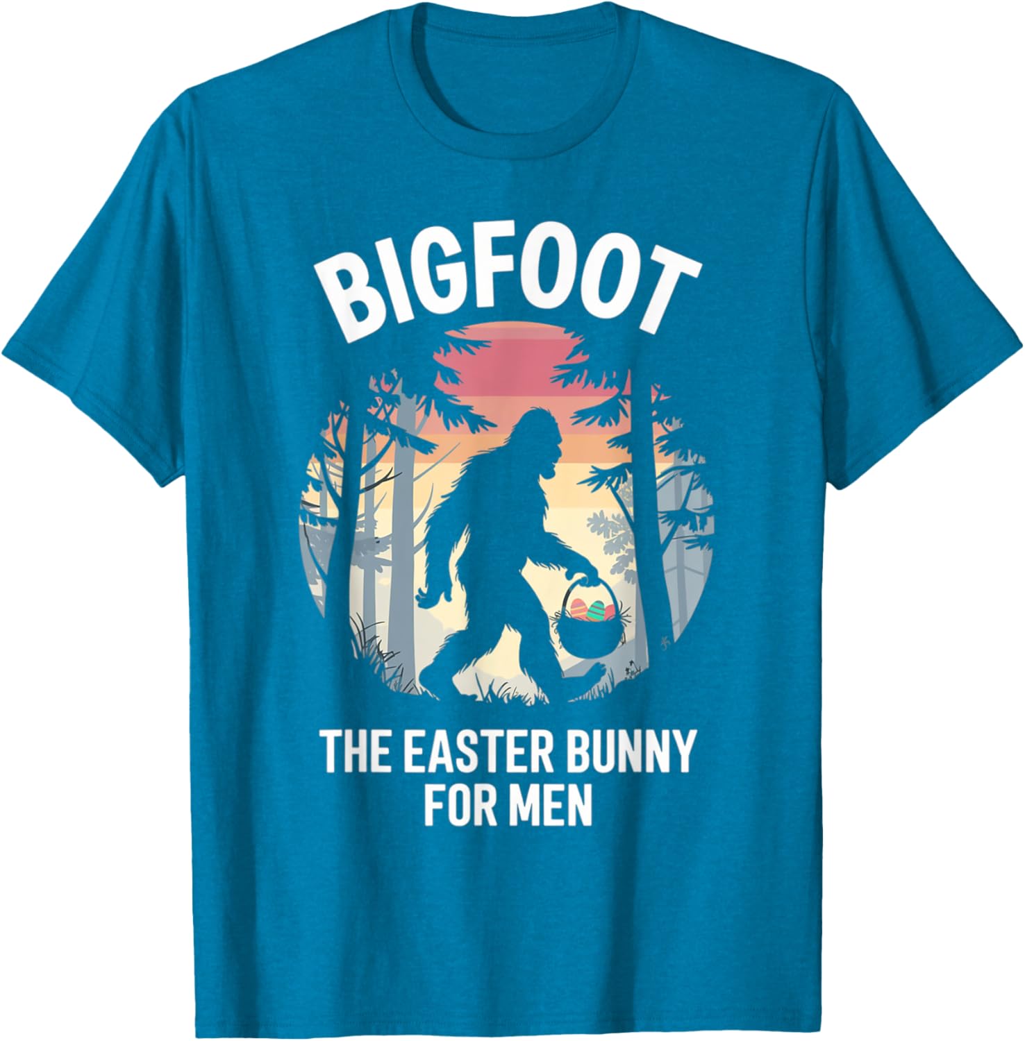 Funny Bigfoot Easter Bunny T-Shirt for Unique Holiday Style - 22