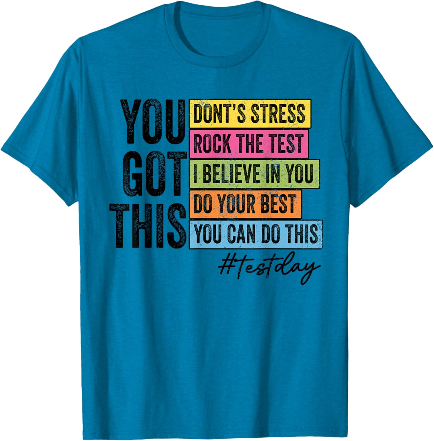 Retro You Got This Shirt Perfect for Exam Day Motivation and Style - 18