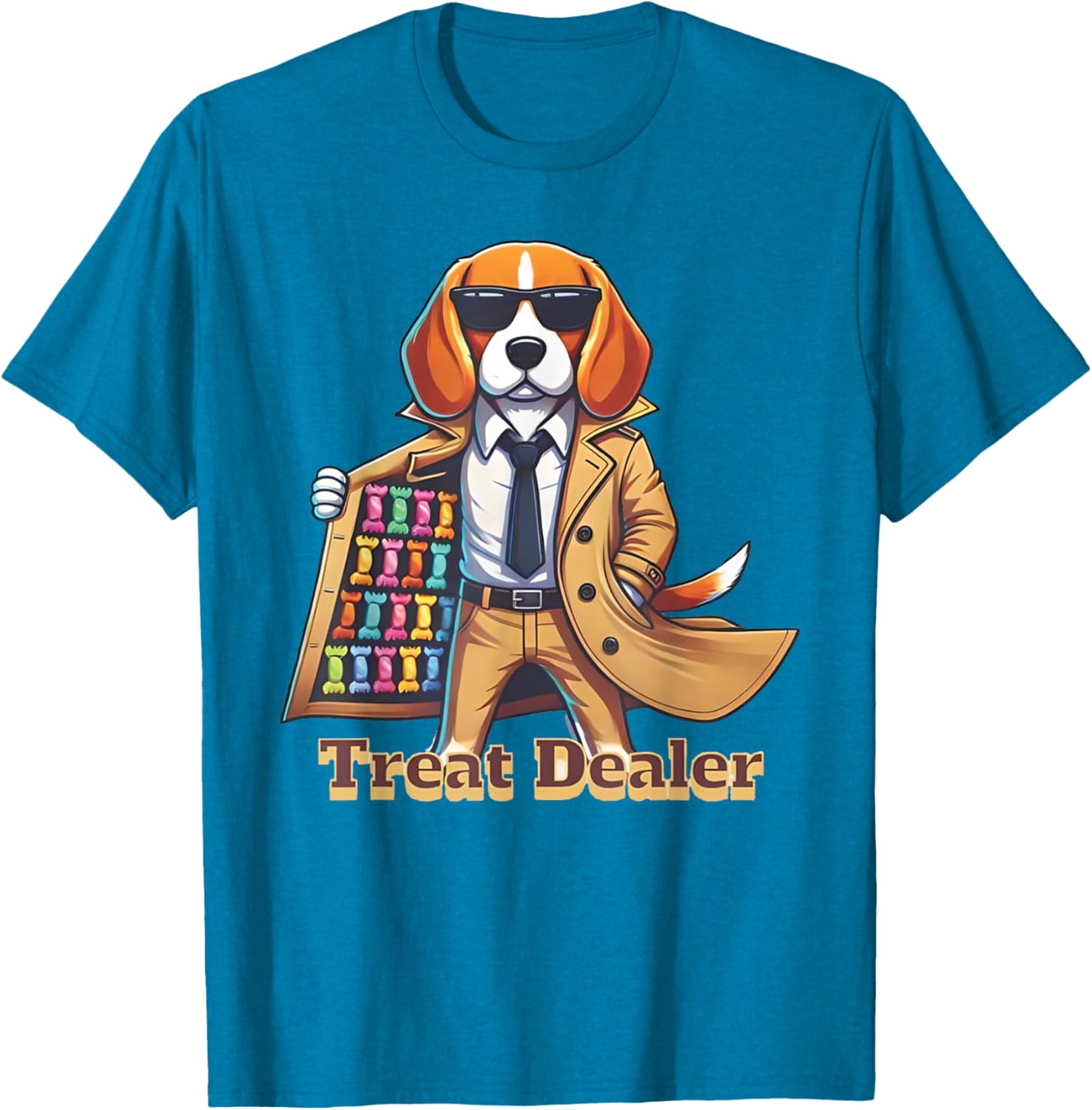 Funny Beagle Lover T-Shirt for Dog Treat Dealers - Perfect Gift for Dog Owners - 28