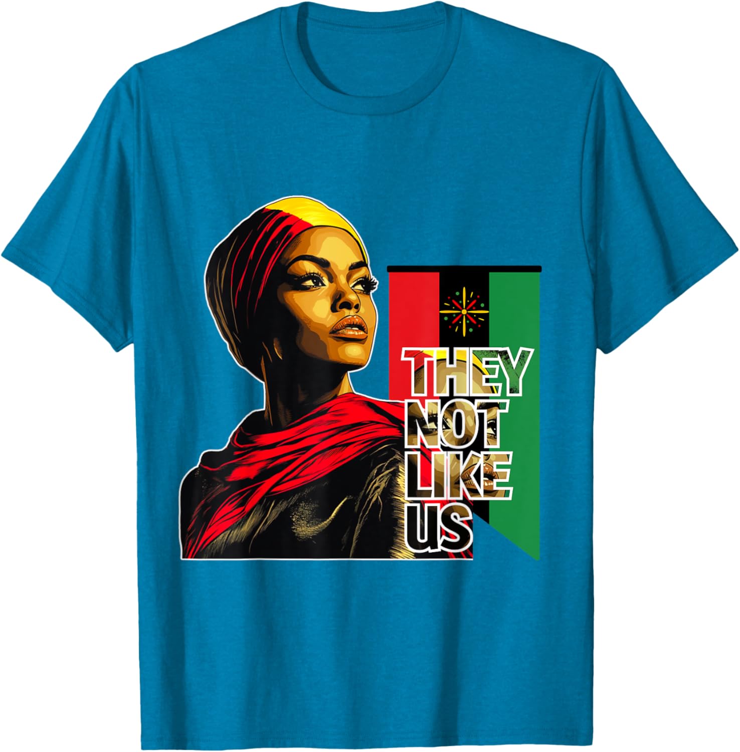 They Not Like Us Black History Month T-Shirt for Black Women - 13