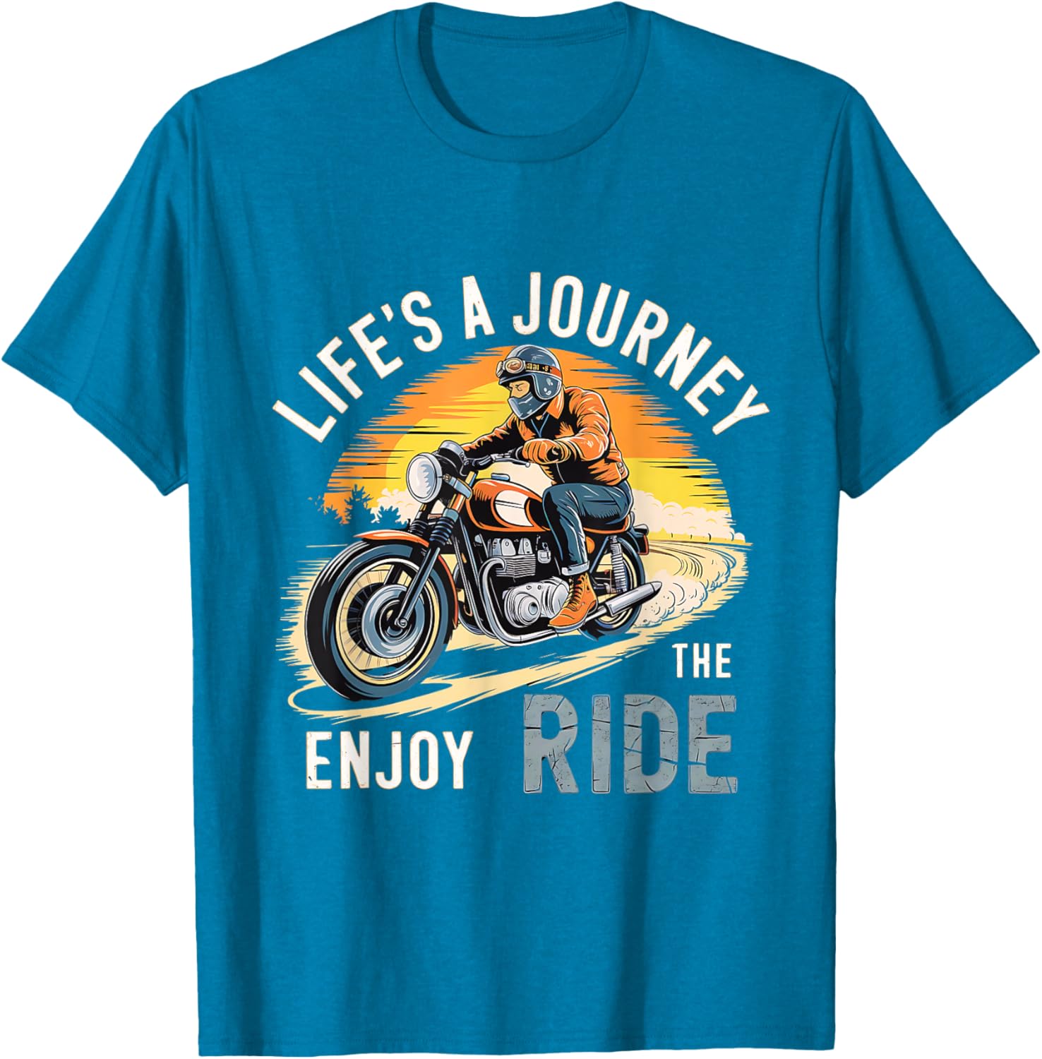 Biker Life Journey Enjoy The Ride T-Shirt for Men, Women, and Kids - 11
