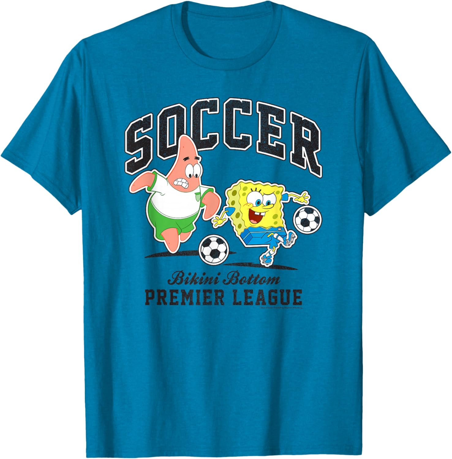 SpongeBob SquarePants Soccer T-Shirt for Bikini Bottom Fans - 3