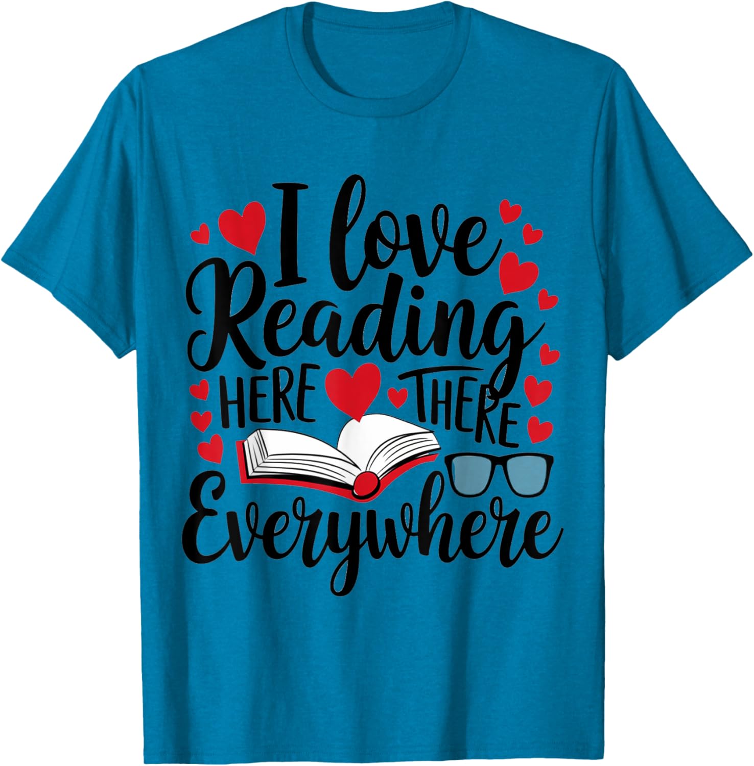 Good Day to Read Book Across America Kids T-Shirt for Young Readers - 9