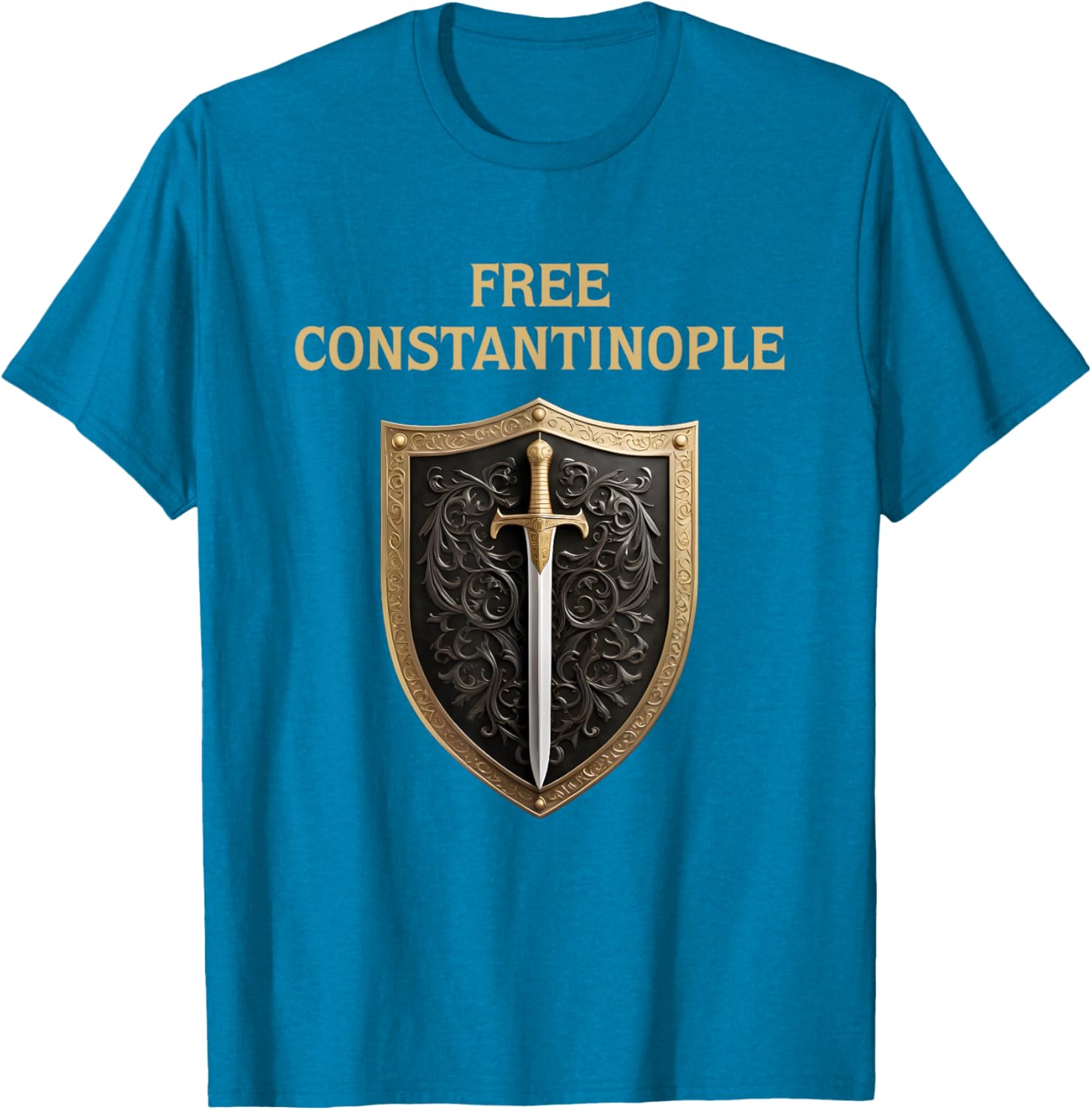 Free Constantinople T-Shirt Celebrating Eastern Roman History and Culture - 24