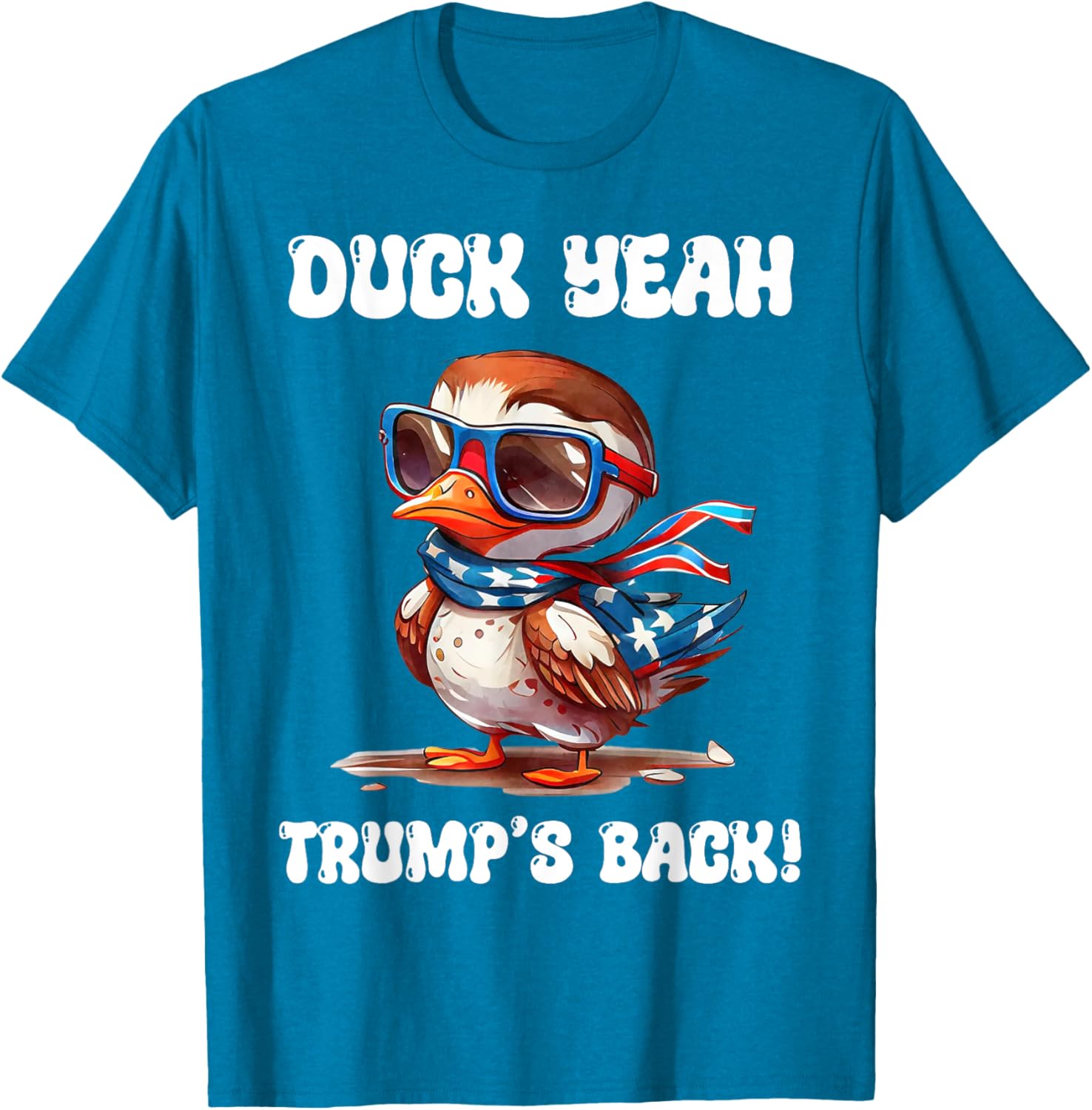 Duck Yeah Trump Is Back T-Shirt for 47th President Fans - 13