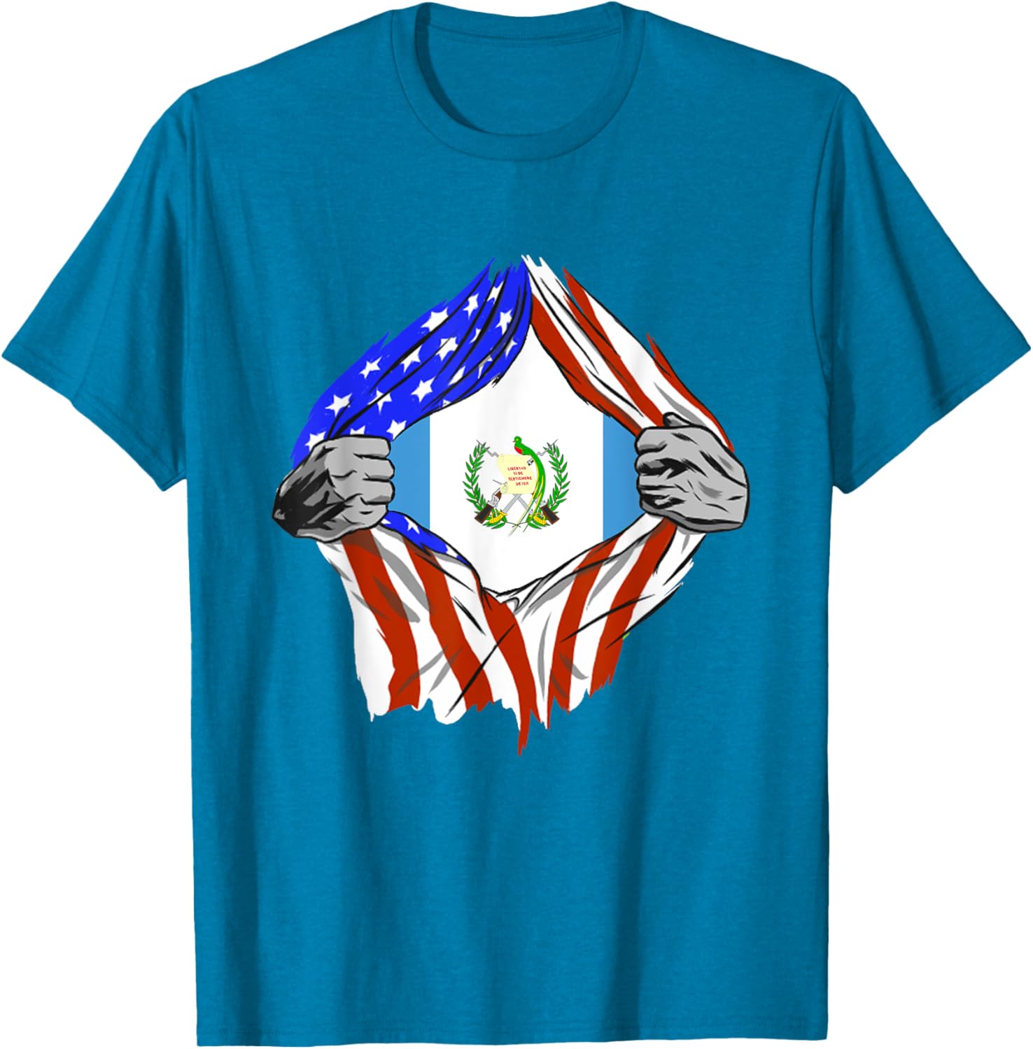 Guatemala Flag T-Shirt for Proud Patriots | Stylish American Apparel - 6