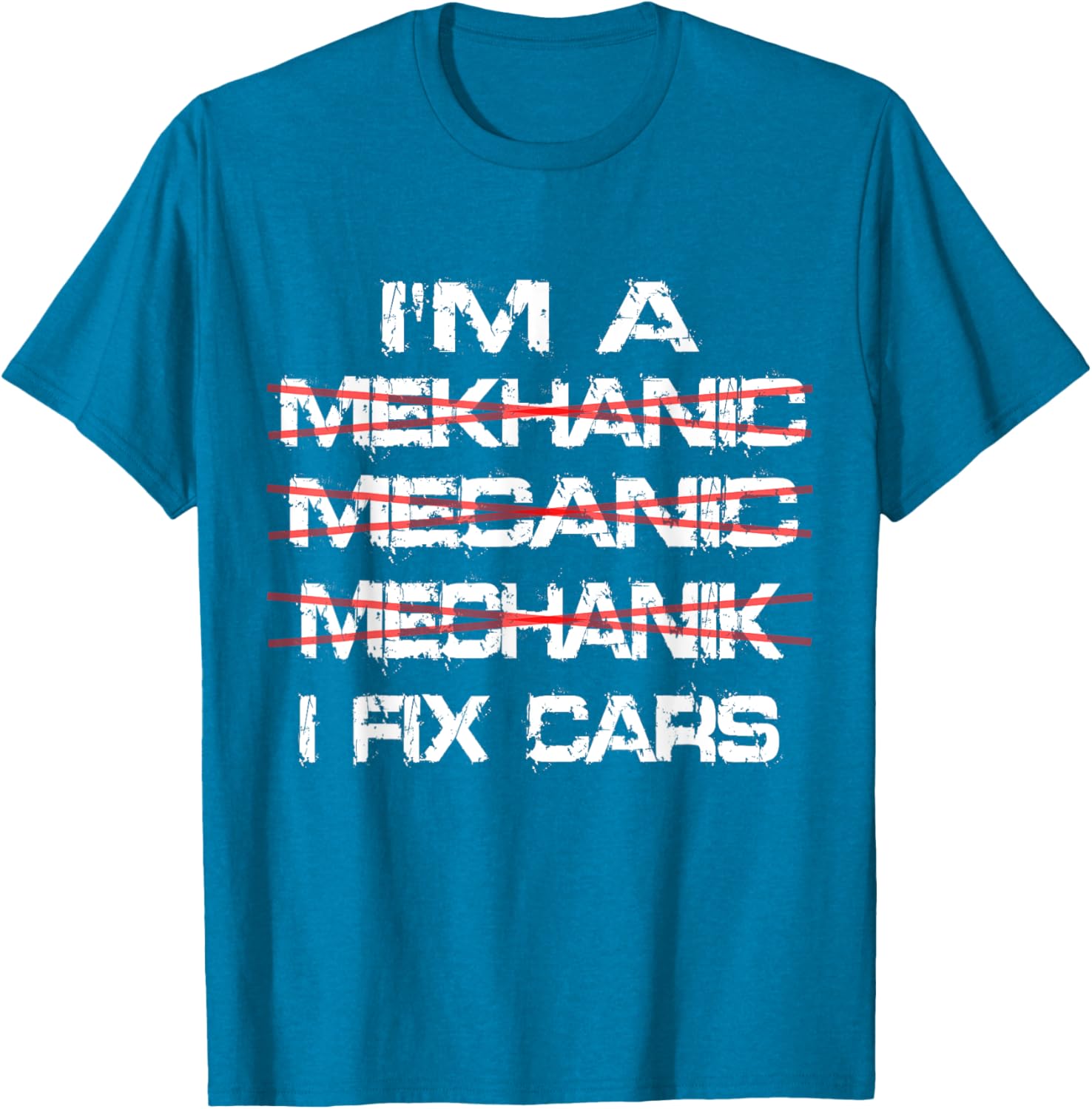 Funny I'm a Mekhanic T-Shirt for Car Lovers and Mechanics - 5
