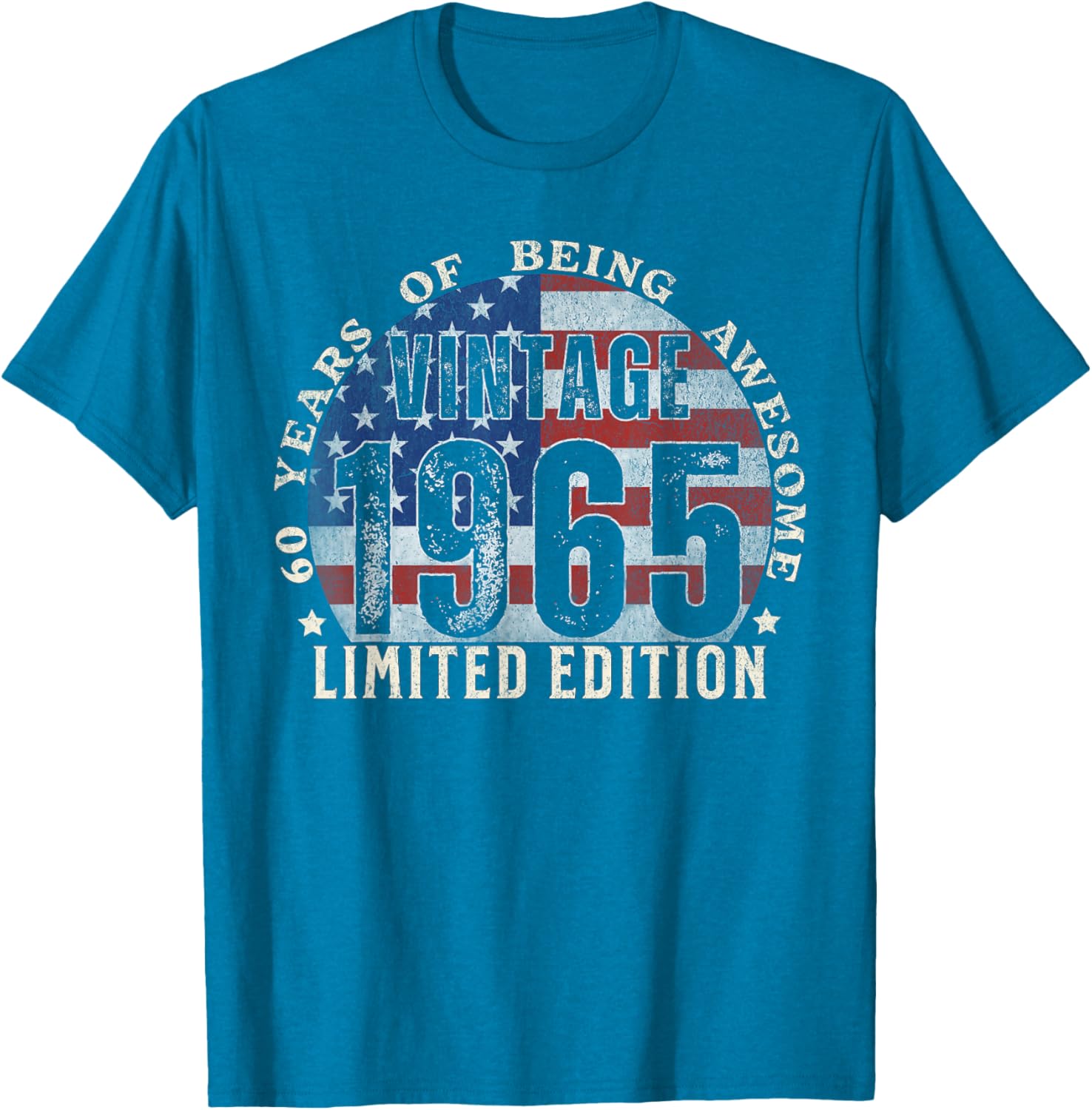 Vintage 1965 60th Birthday T-Shirt for a Unique Gift Celebration - 3