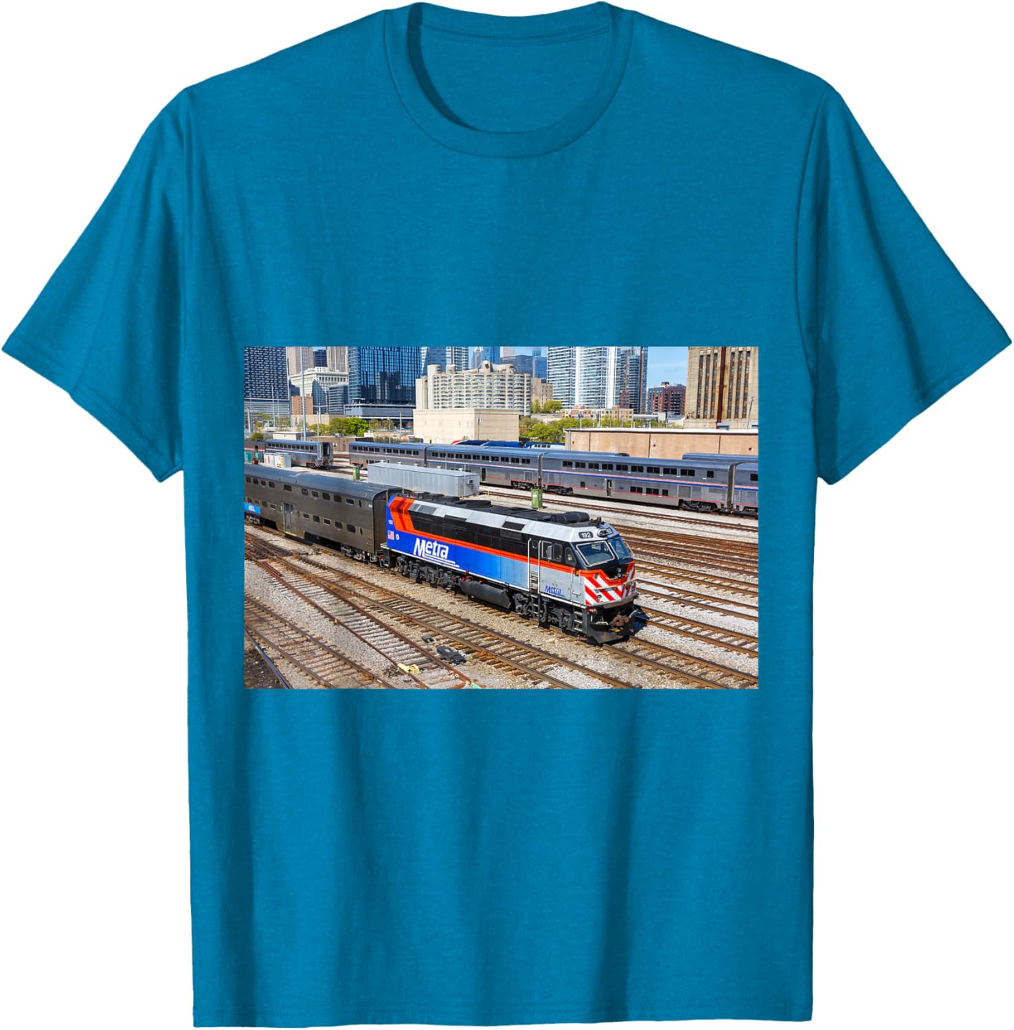 Metra 192 At Union Station T-Shirt Perfect for Commuters and Fans - 20