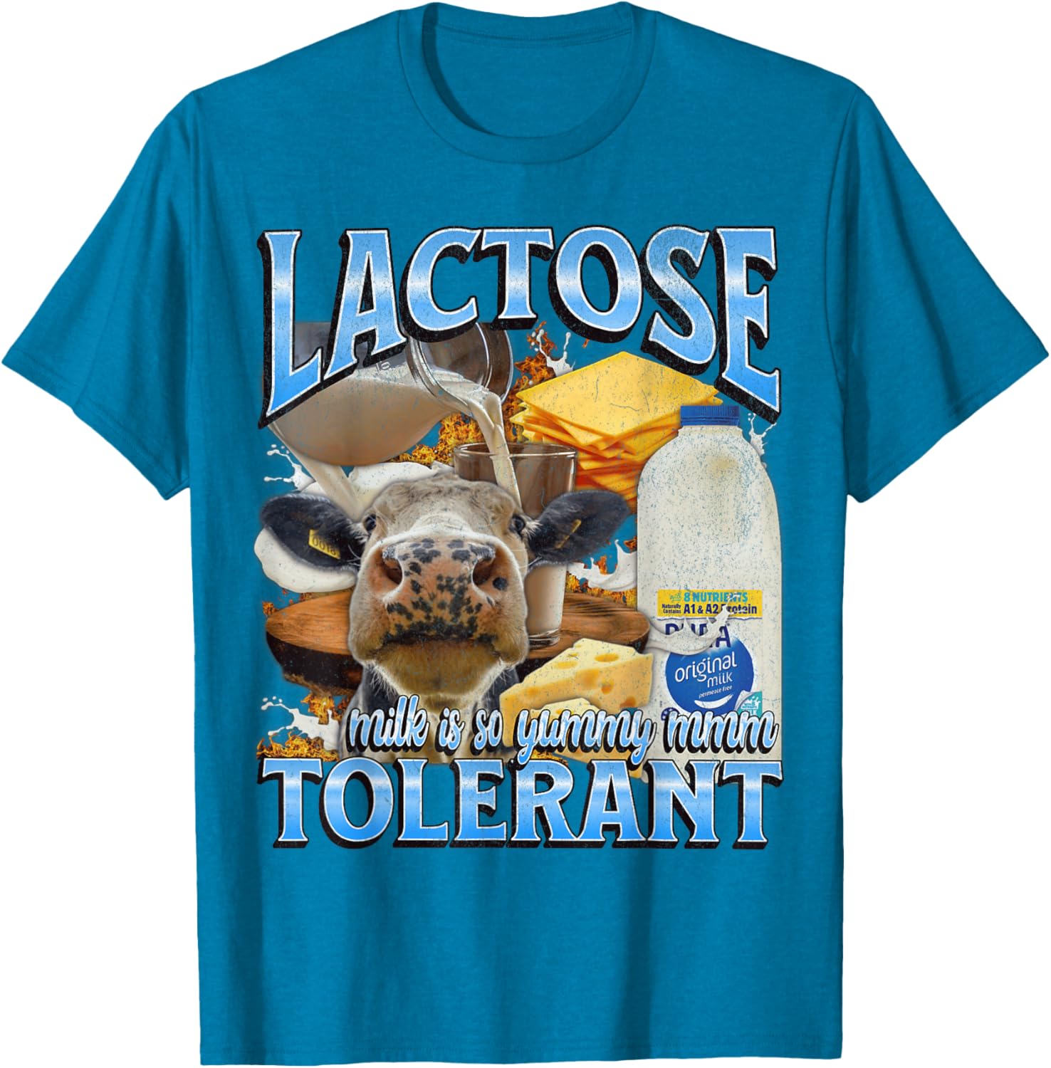Funny IBS Meme T-Shirt for Lactose Tolerant Humor Lovers - 15