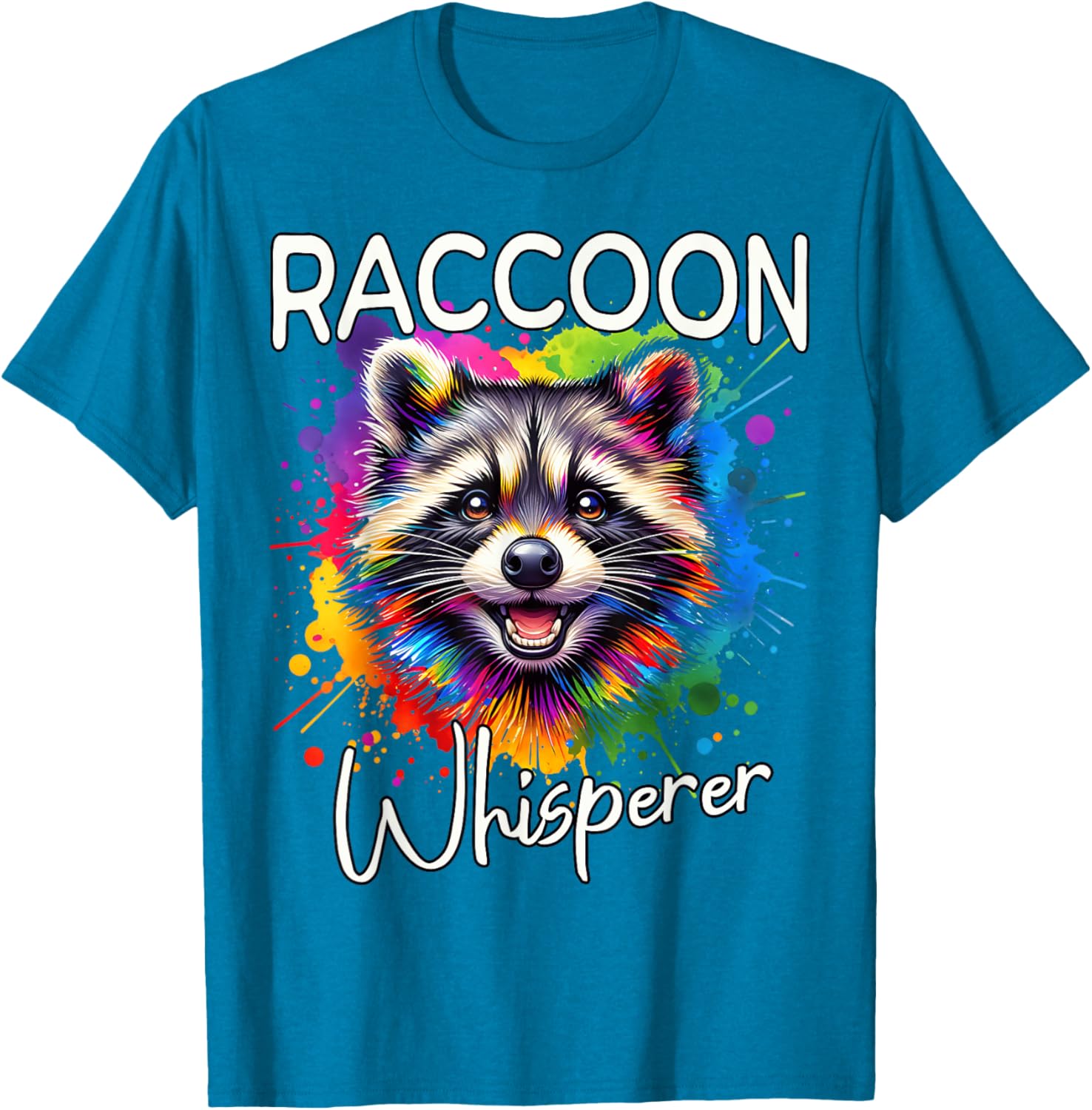 Cute North American Raccoon Whisperer T-Shirt for Animal Lovers - 17