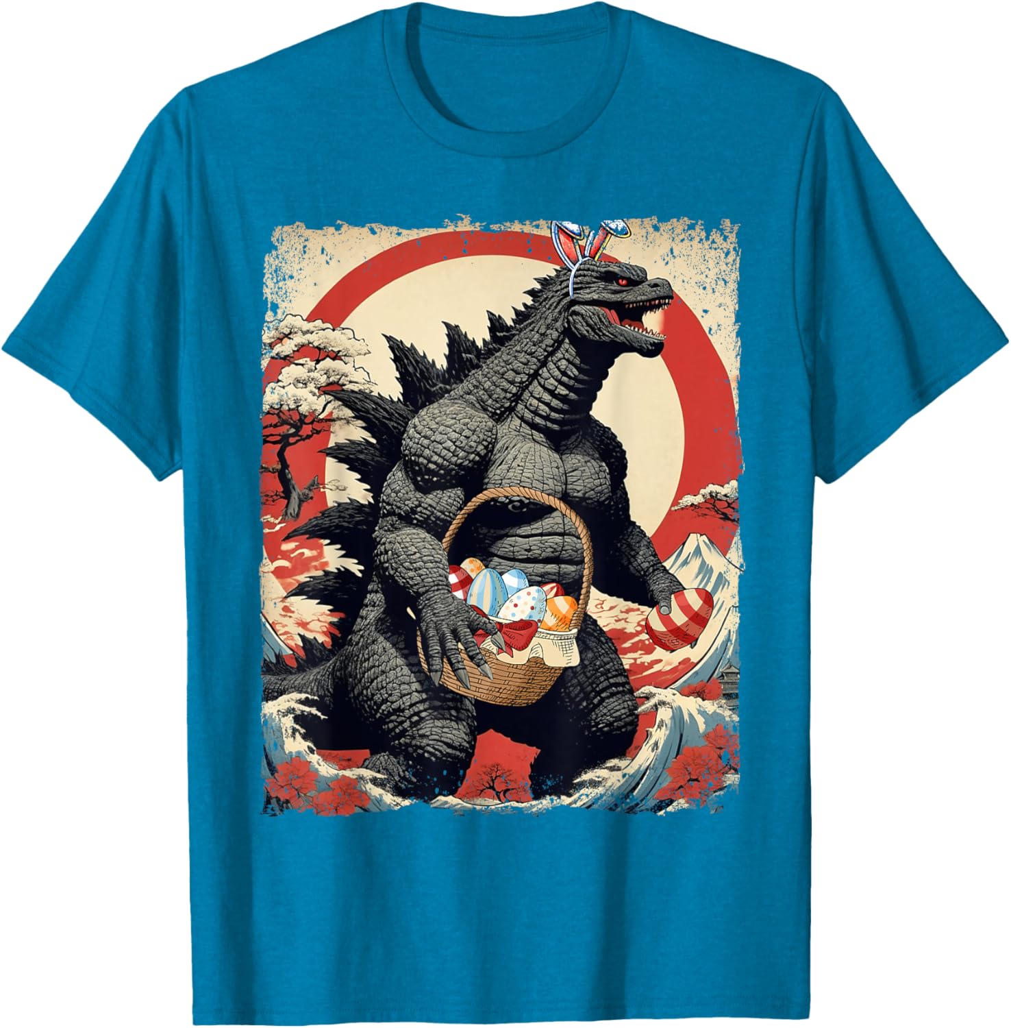 Kaiju Easter Vintage Shirt for Kids featuring Monster Eggs T-Shirt - 20
