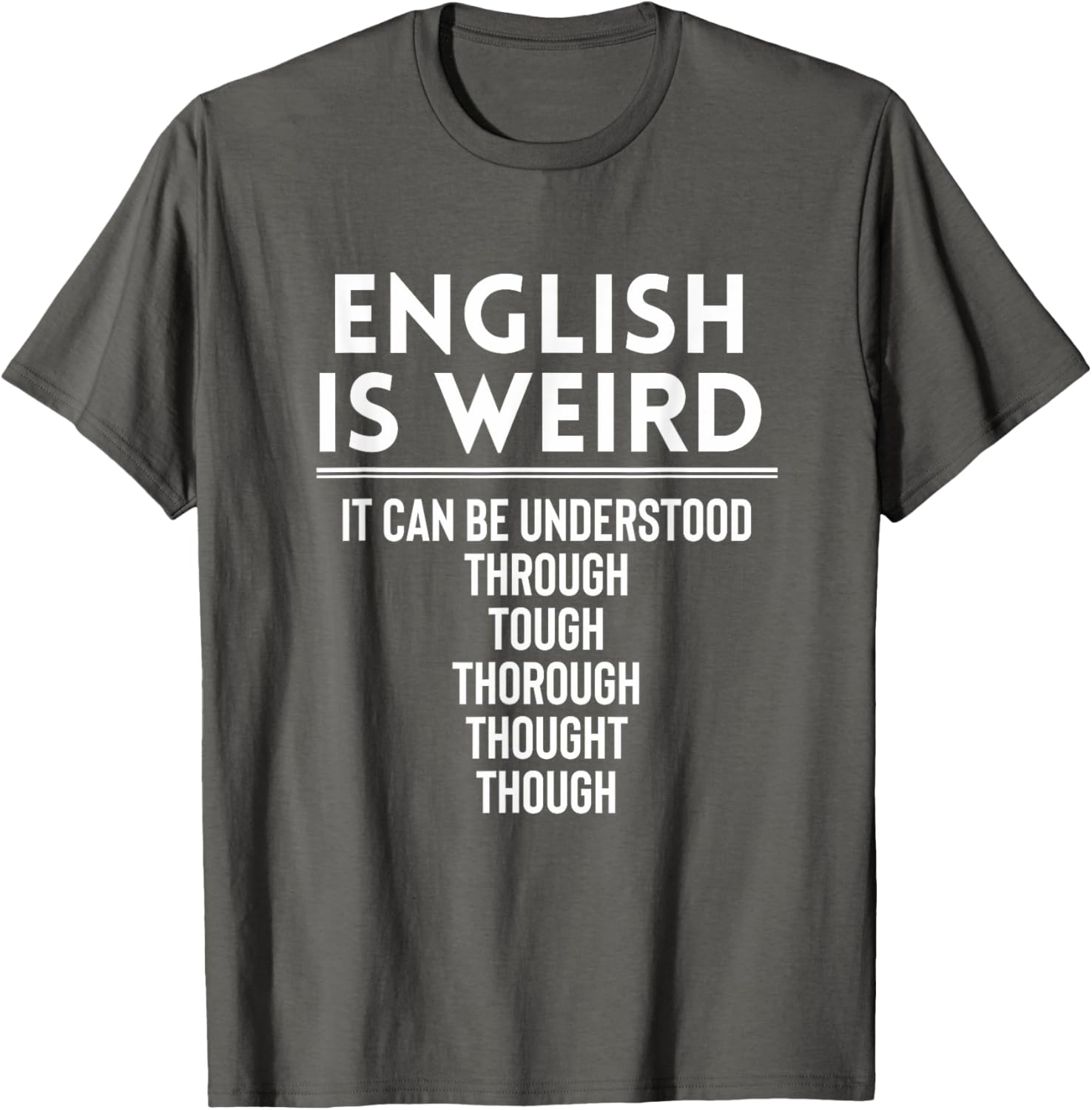Funny Grammar T-Shirt for English Teachers - Perfect Back to School Gift - 25