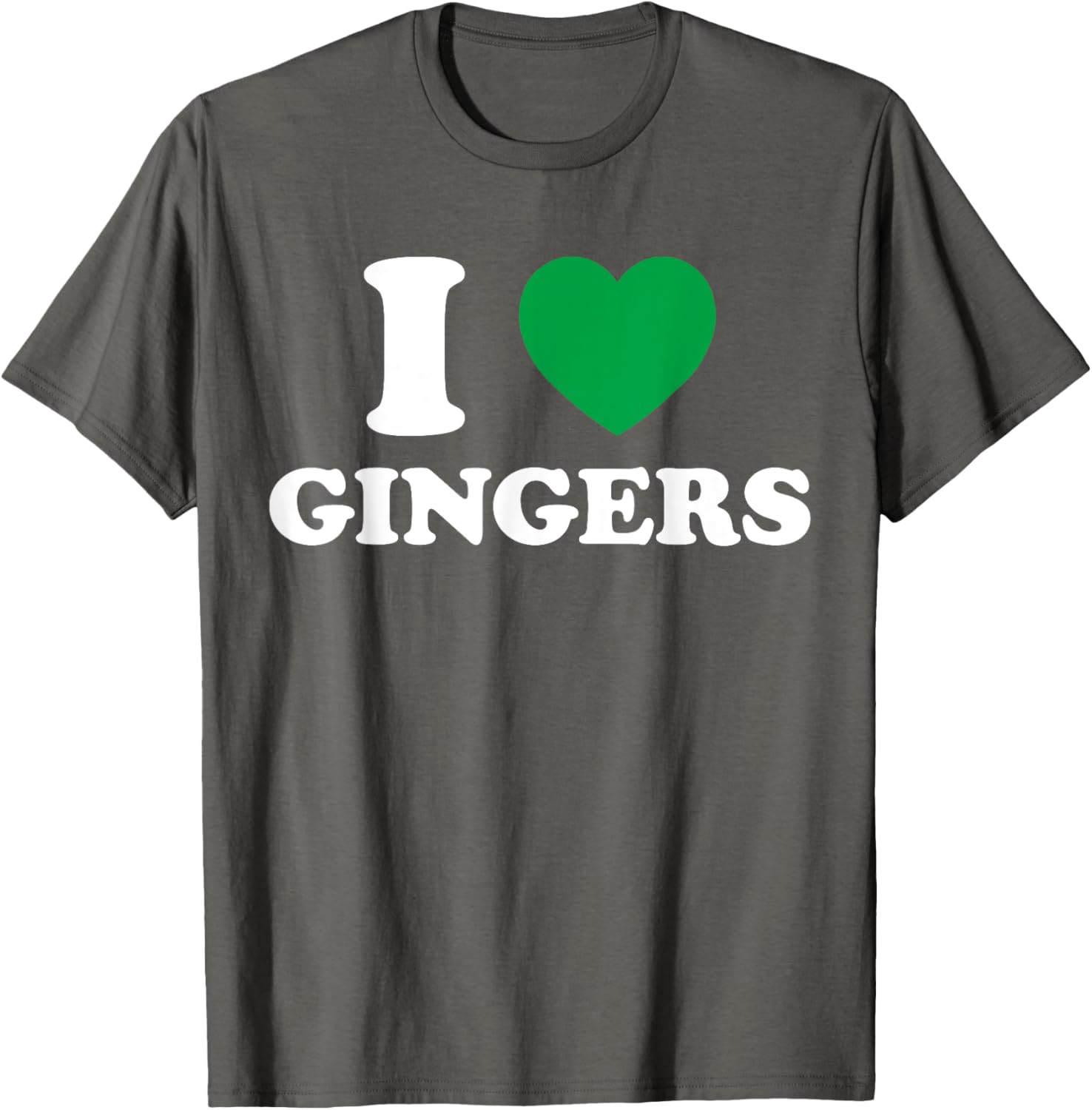 I Love Gingers St Patricks Day T-Shirt for Irish Pride and Fun - 1