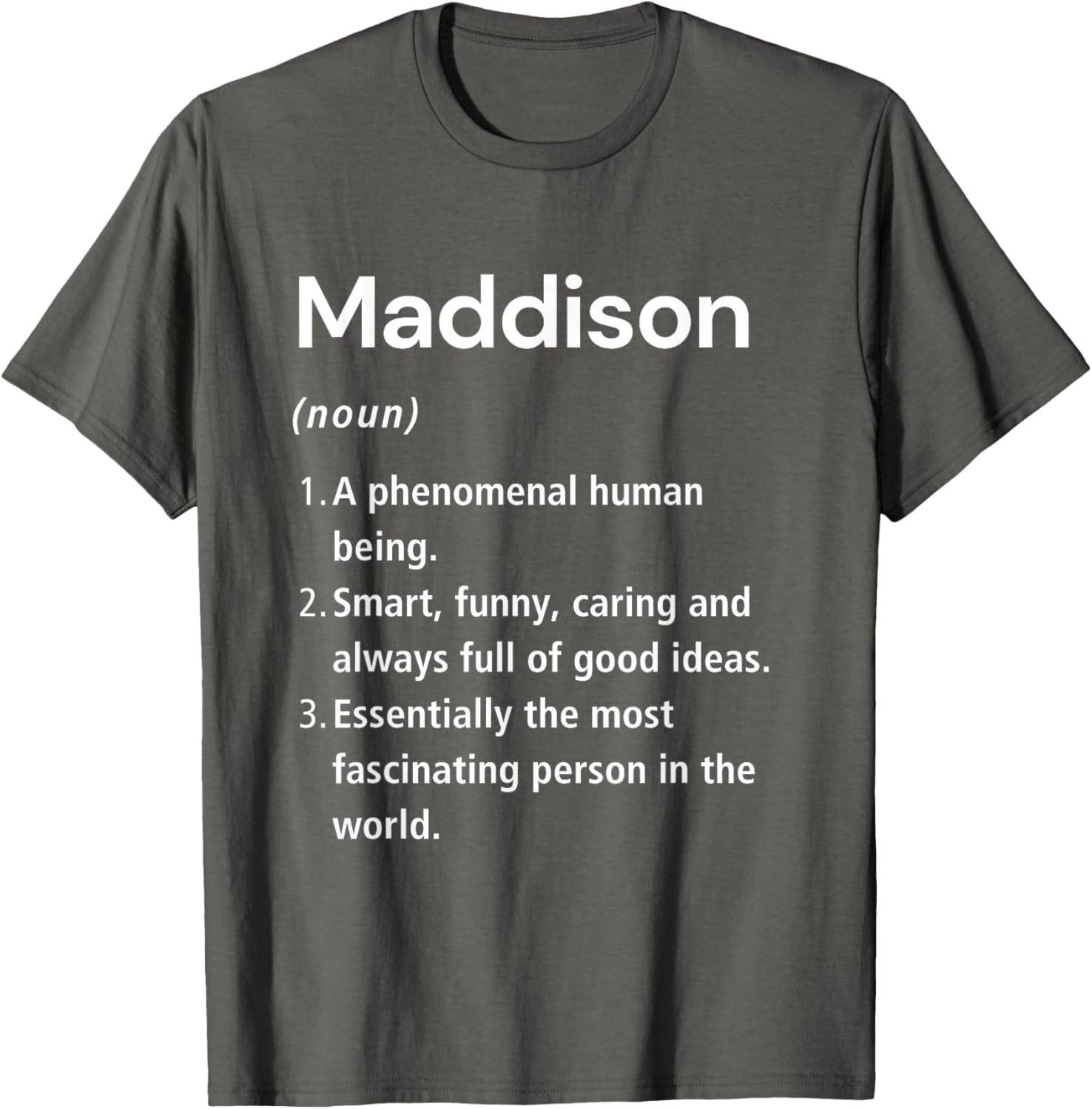 Funny Maddison Name Definition T-Shirt for Unique Style Lovers - 18