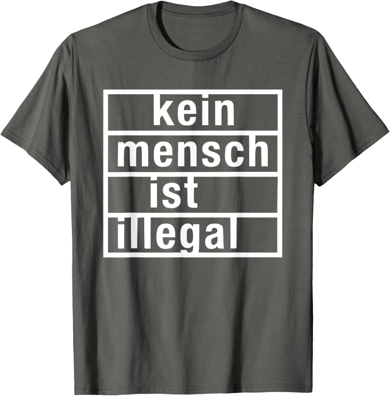 Kein Mensch ist Illegal T-Shirt - Stylish & Bold Statement Tee for All - 3