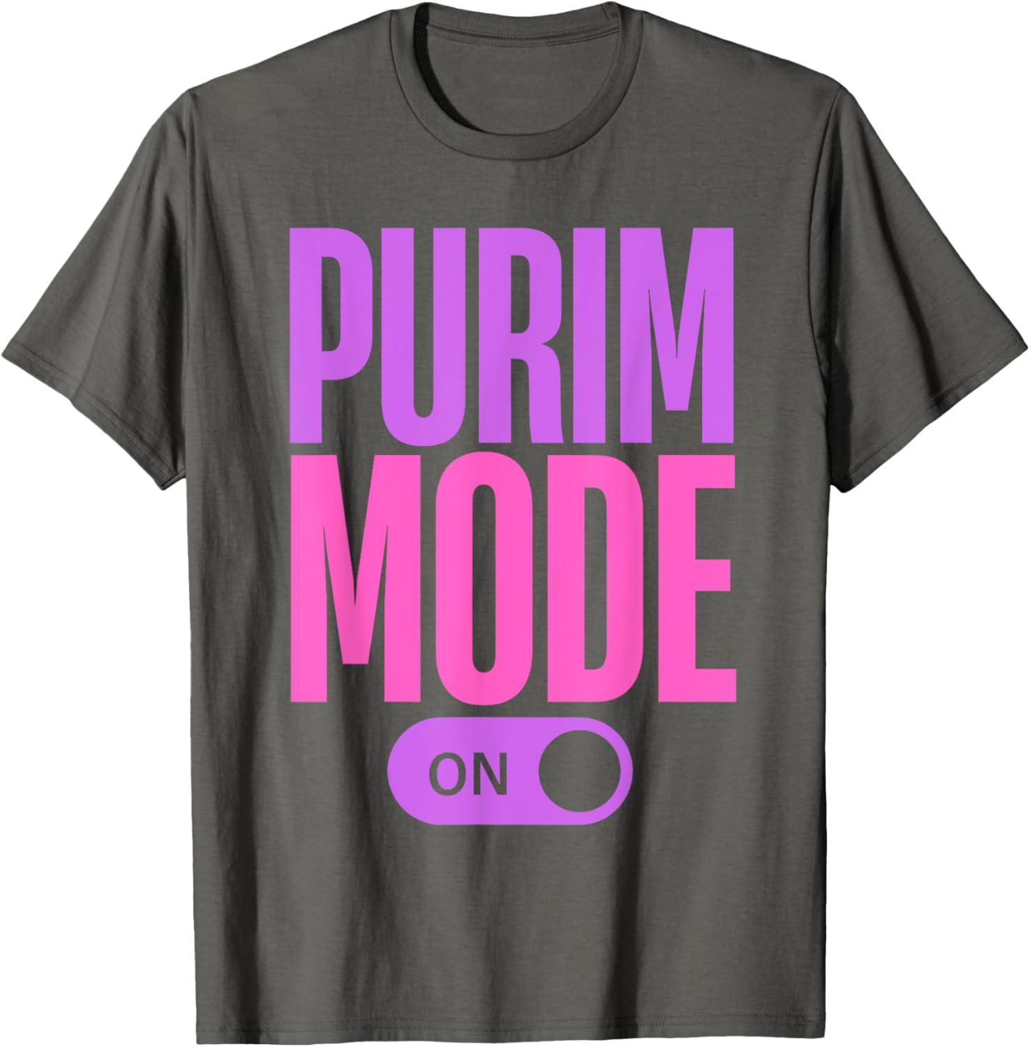 Funny Purim T-Shirt - Purim Mode On Costume for Happy Jewish Celebration - 6