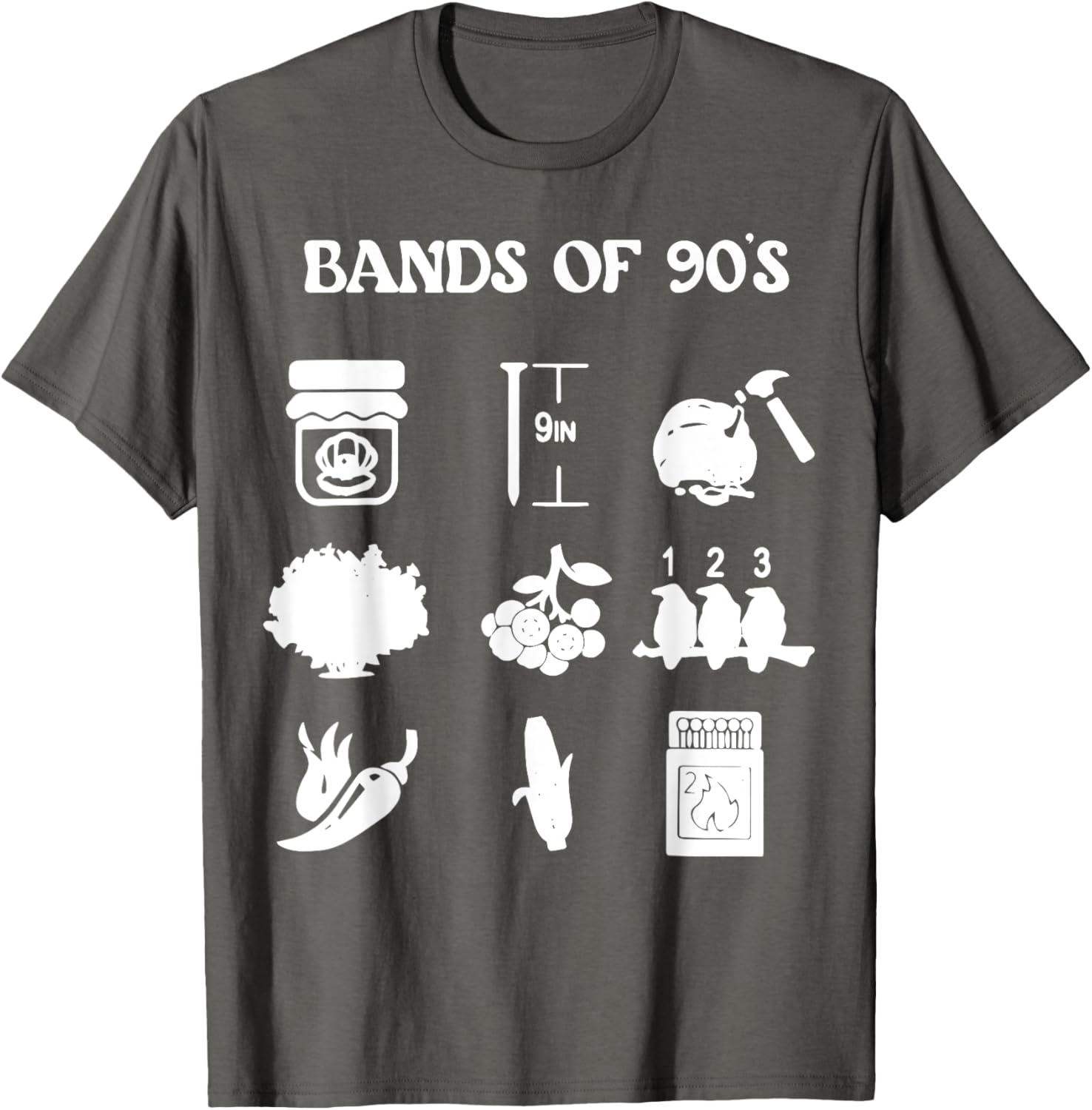 Retro 1990s Bands T-Shirt for 90s Music Lovers - Stylish Vintage Apparel - 9