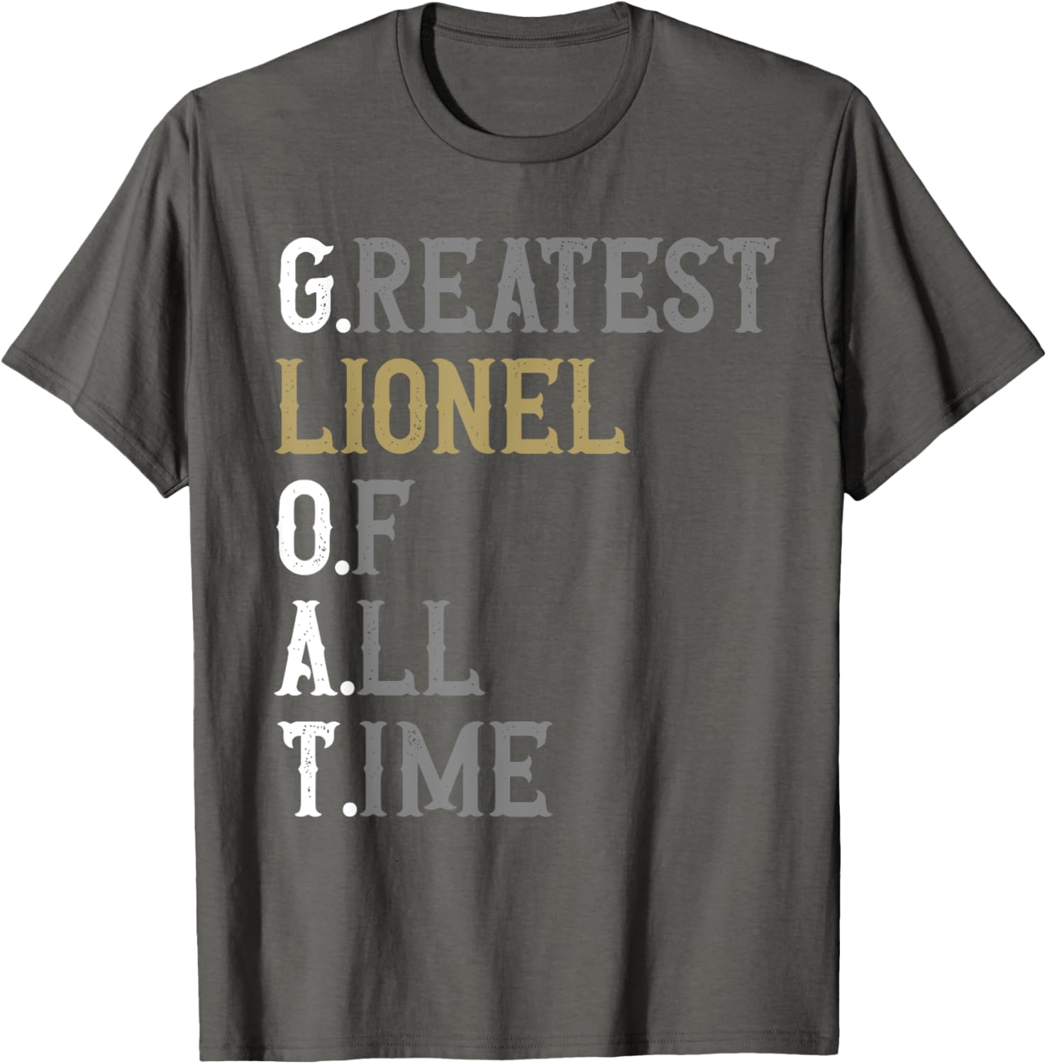 Greatest Lionel T-Shirt GOAT Design Perfect for Fans of Soccer Legends - 8